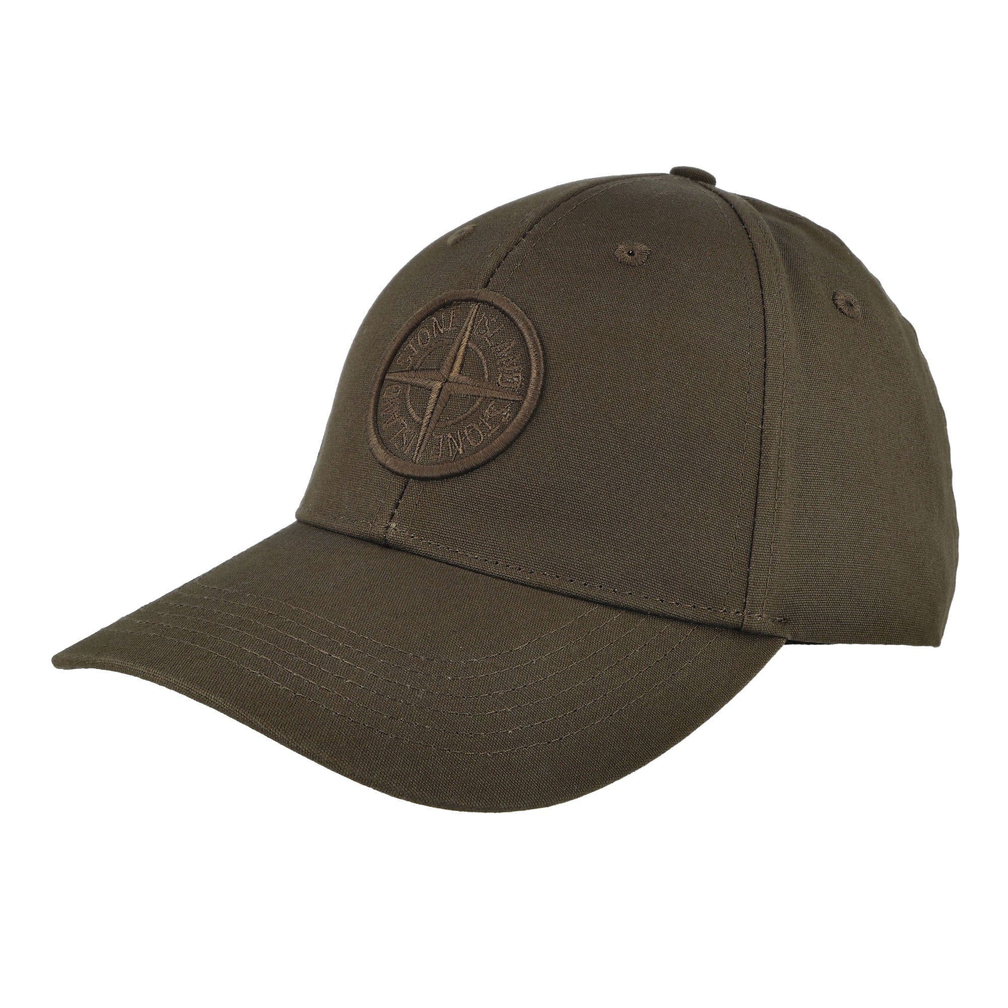 Stone Island Baseball Cap With Compass Embroidery