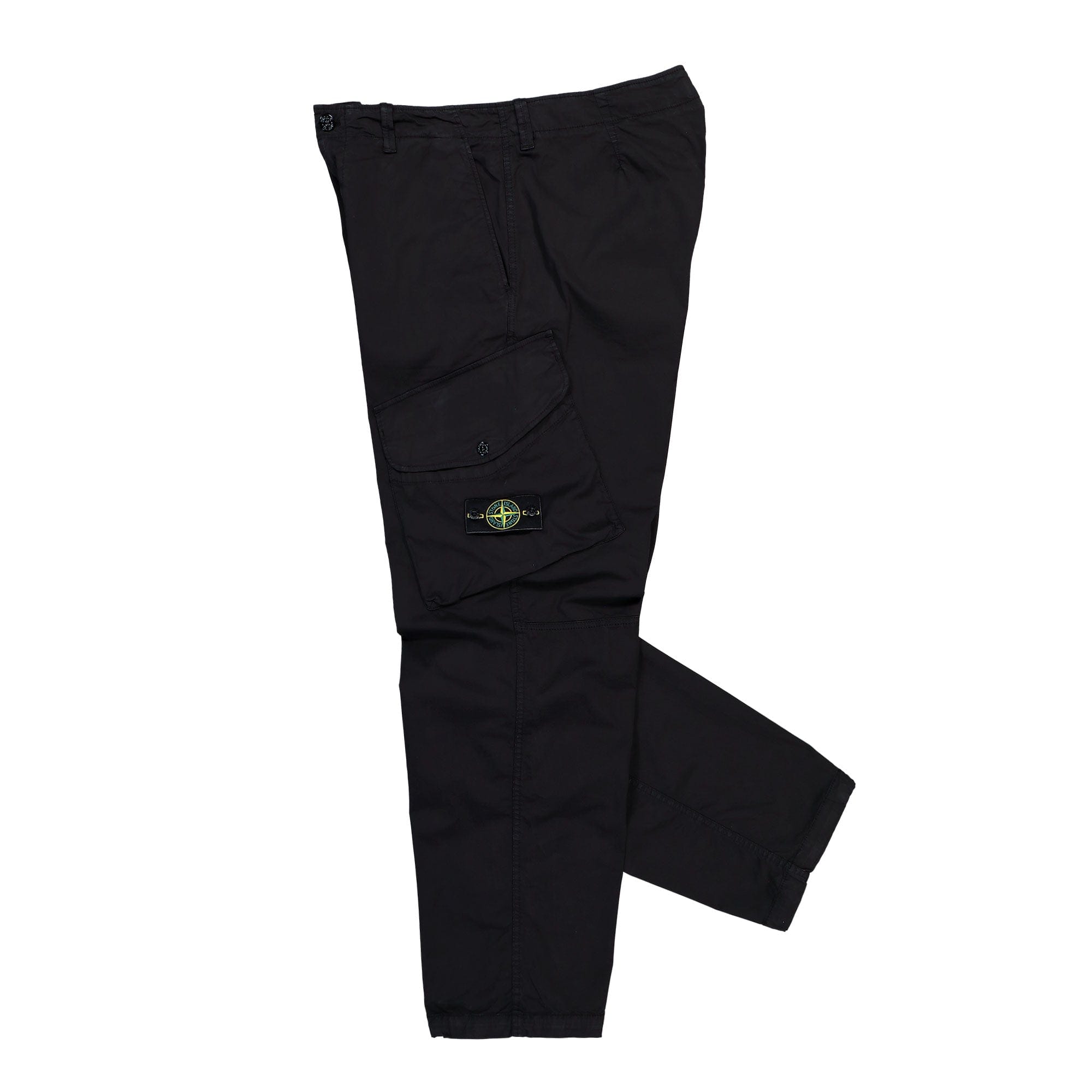 Stone Island Loose - Fit Cargo Trousers With Snap Pockets