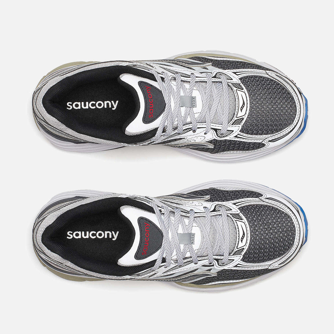 Saucony PROGRID OMNI 9 METALLIC - GREY / SILVER