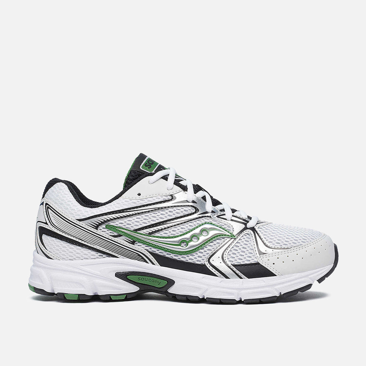 Saucony RIDE MILLENNIUM - WHITE / GREEN