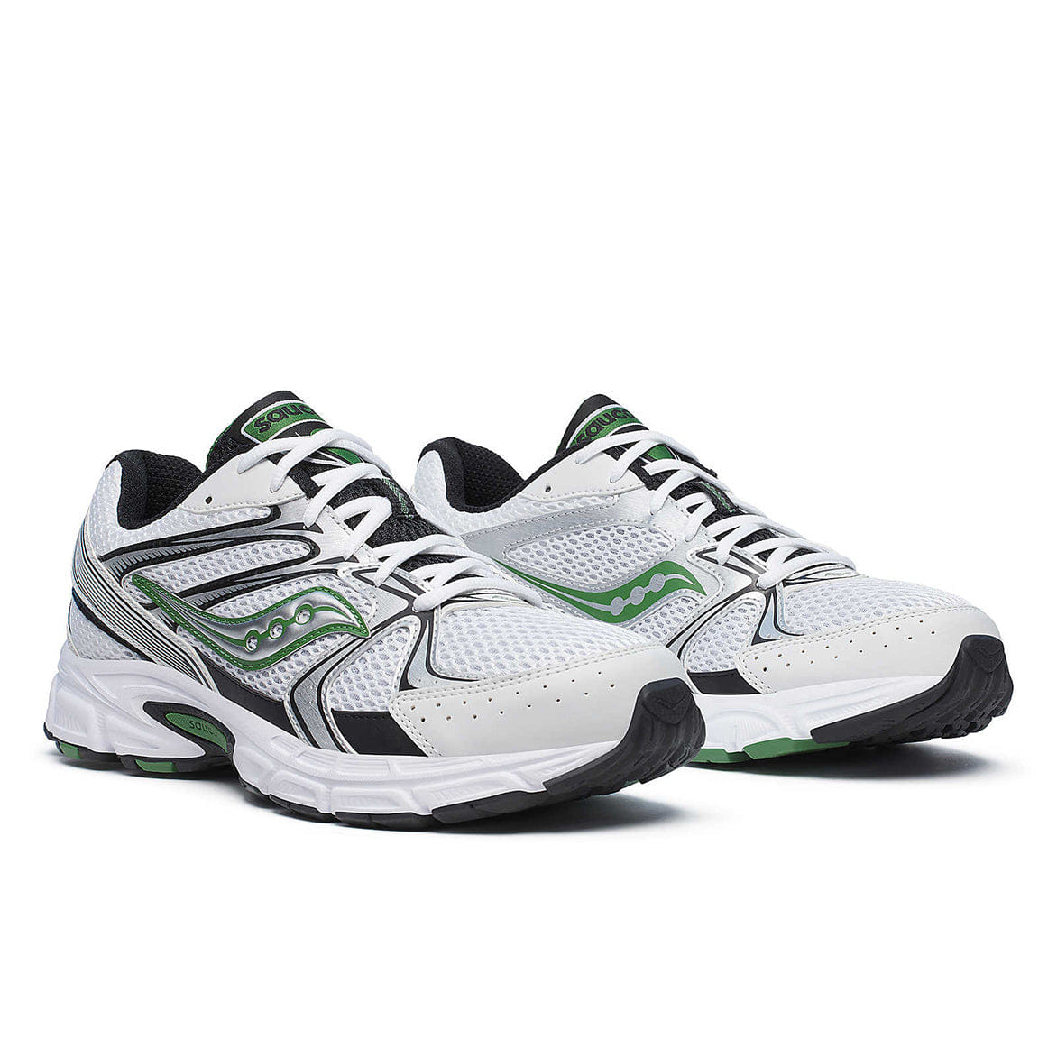 Saucony RIDE MILLENNIUM - WHITE / GREEN