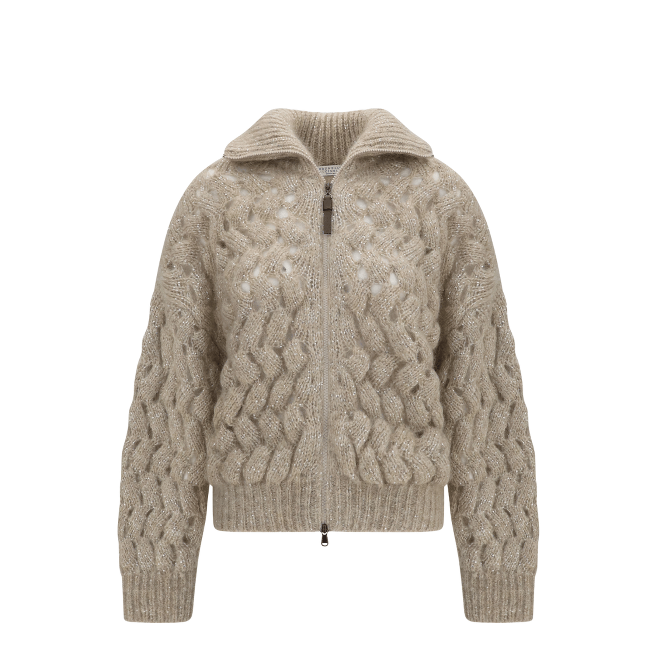 Brunello Cucinelli Mohair And Wool Blend Cardigan