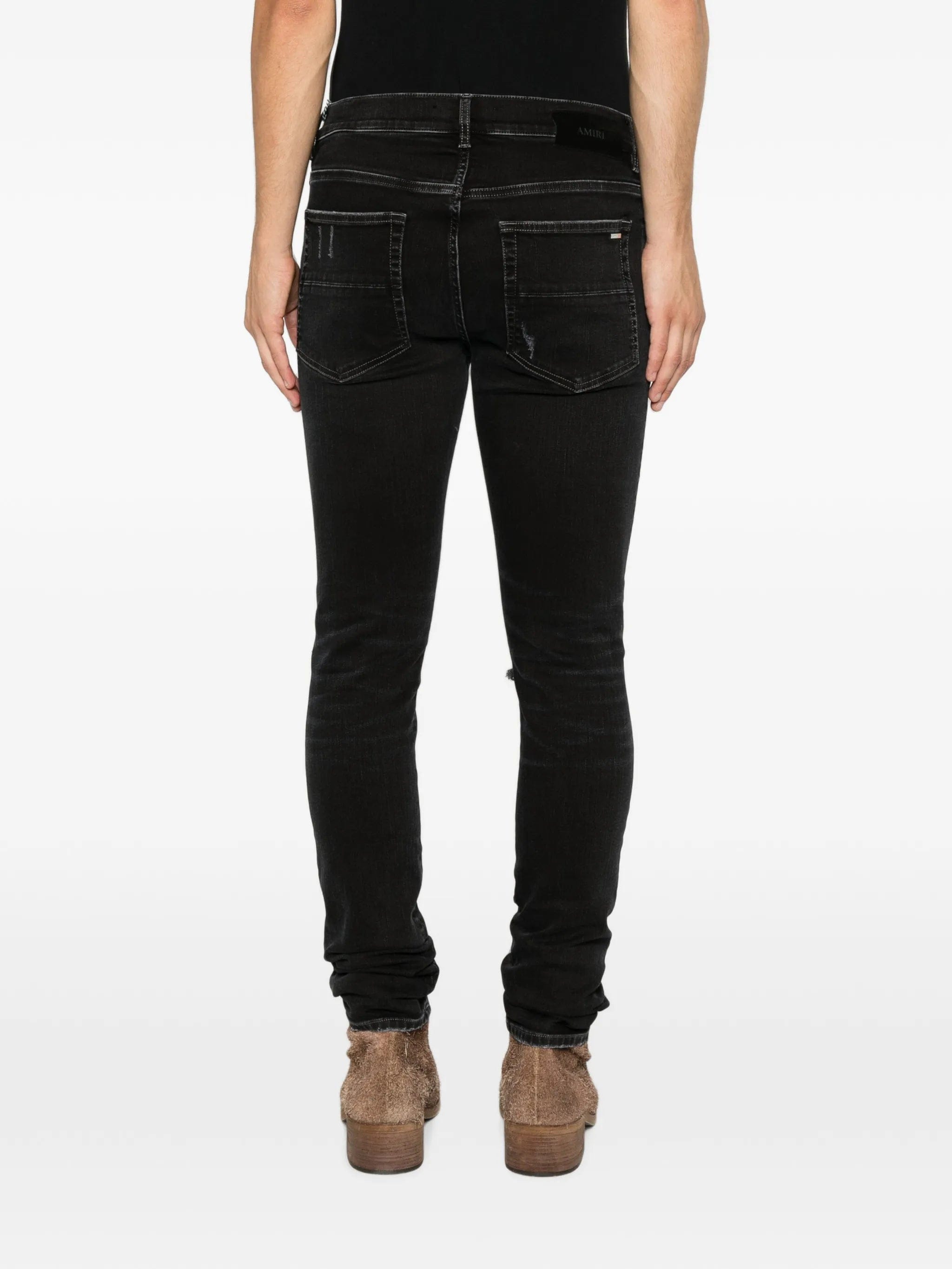 AMIRI distressed pocket jeans
