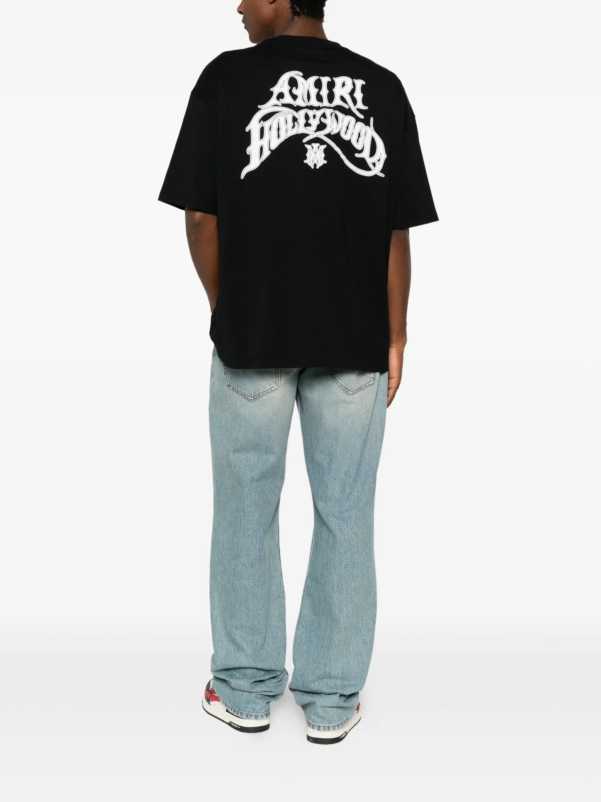 AMIRI Hollywood LJ Skate cotton T - shirt