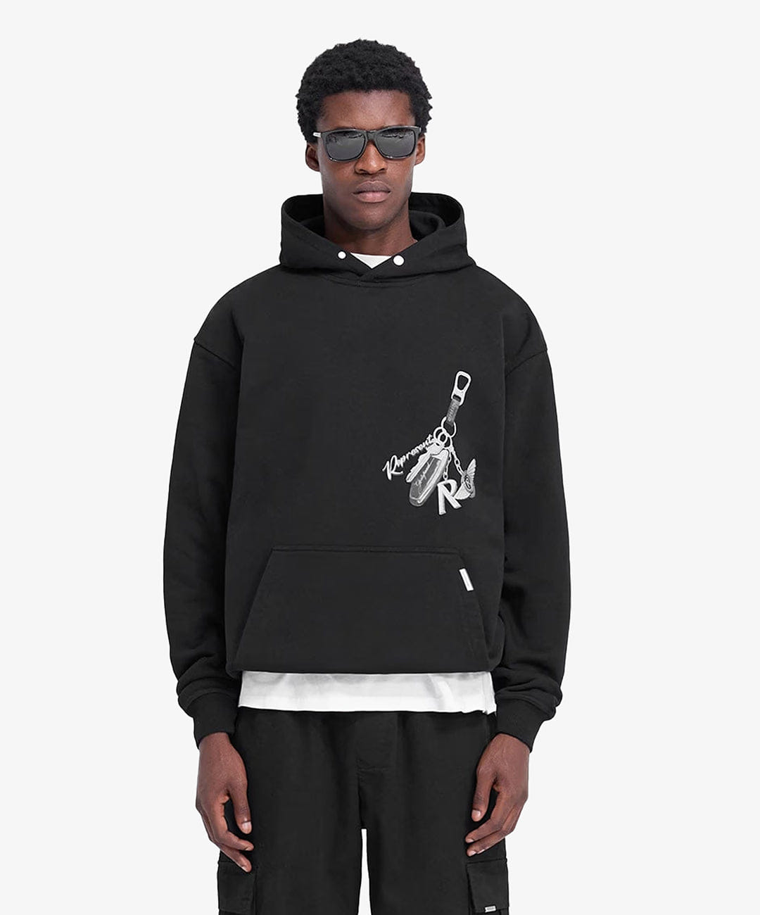 Represent | KEYS TO THE CLUB HOODIE { JET BLACK