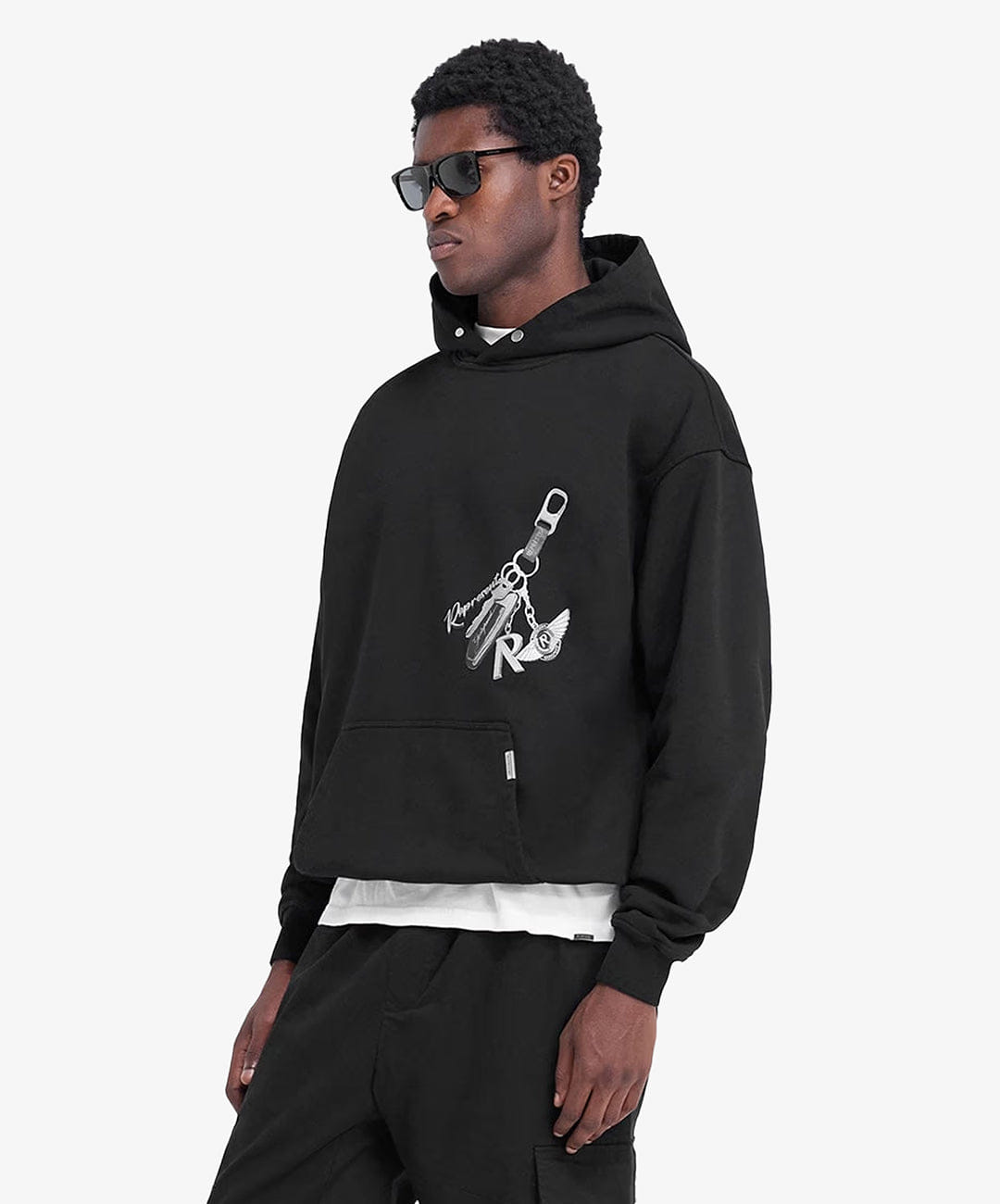 Represent | KEYS TO THE CLUB HOODIE { JET BLACK