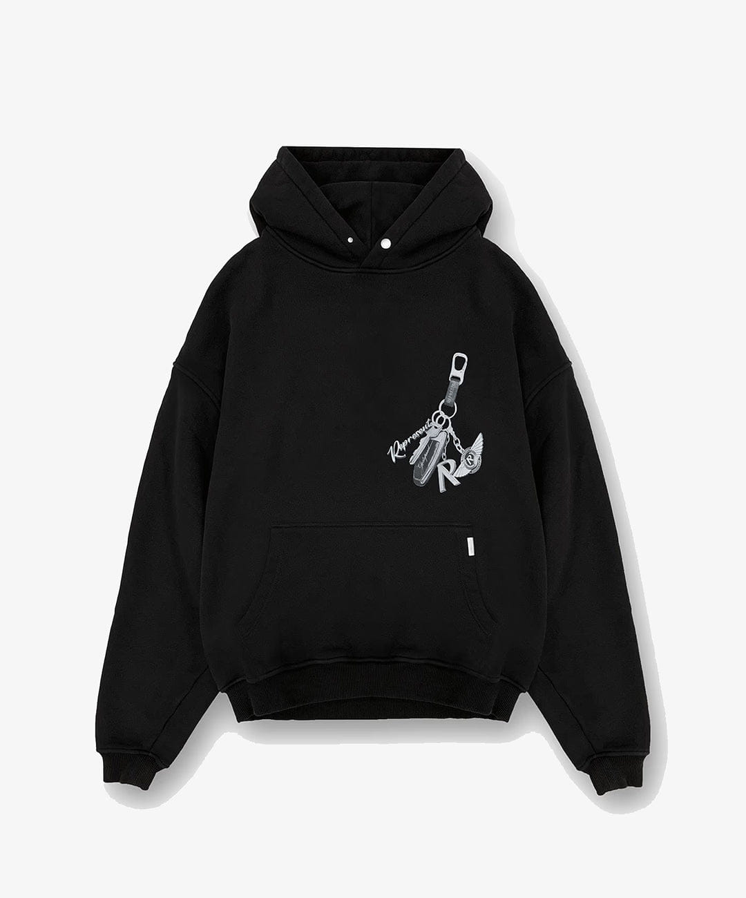 Represent | KEYS TO THE CLUB HOODIE { JET BLACK