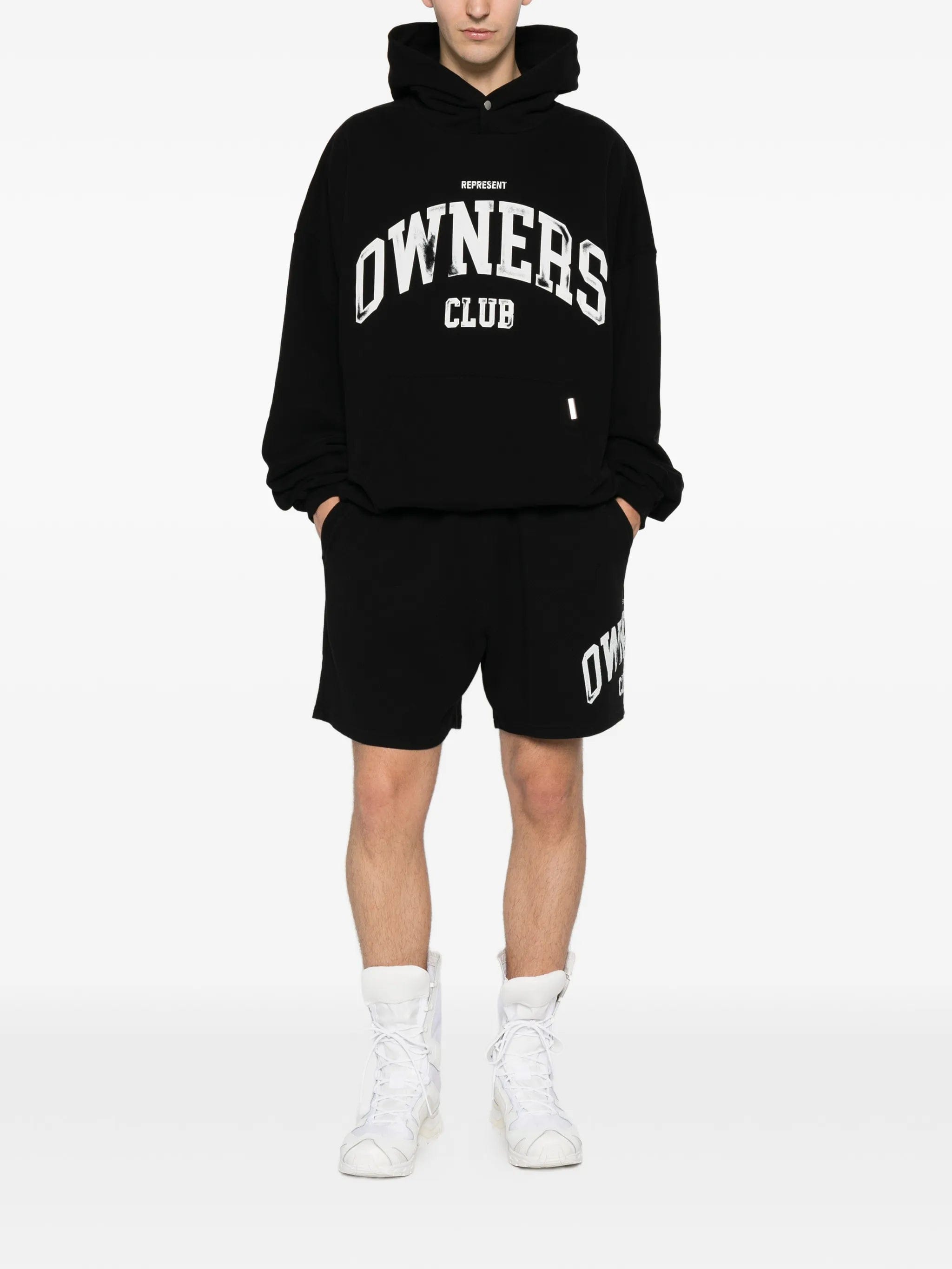 Represent Owners logo - print hoodie