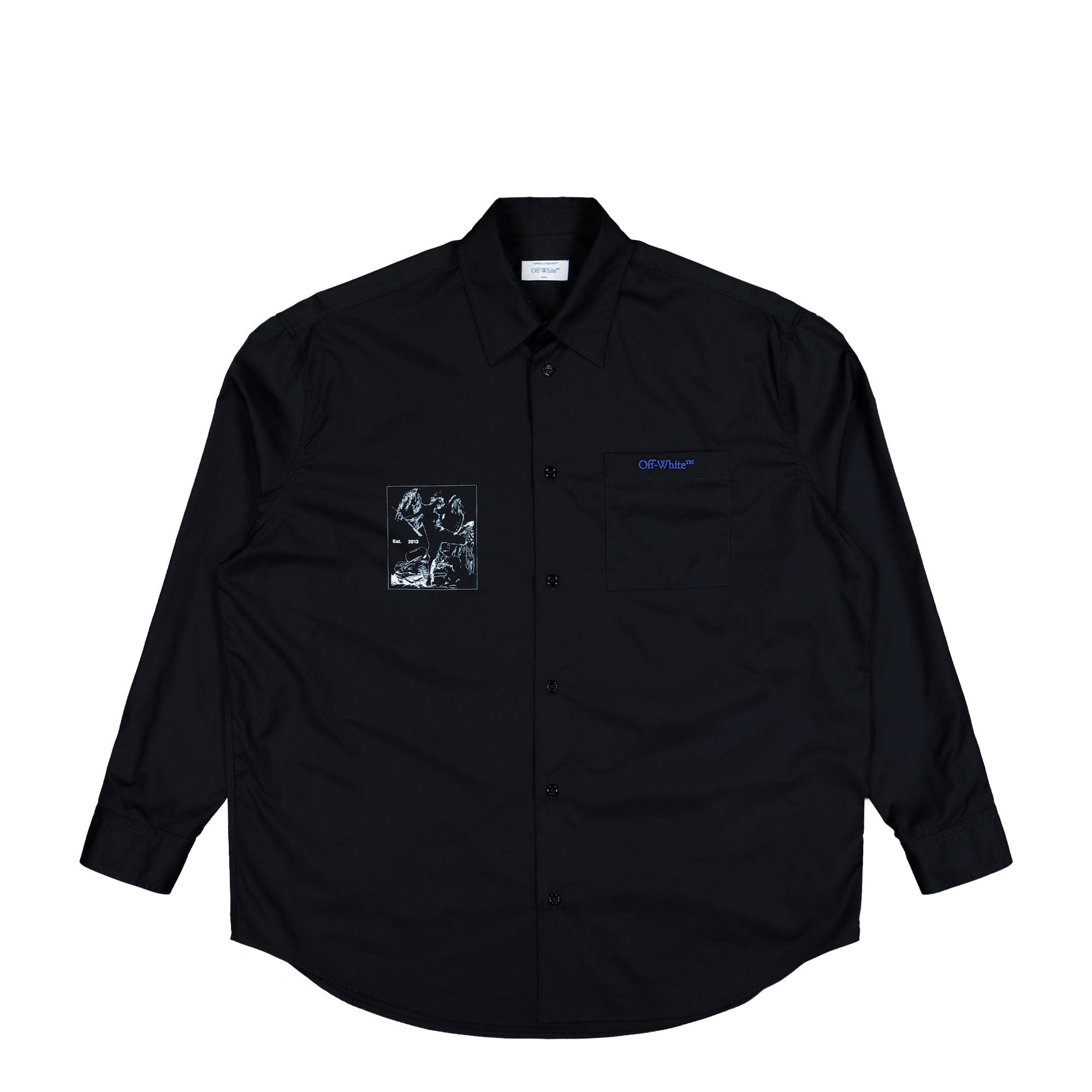 Off-White Faded Painting Popl Over Shirt