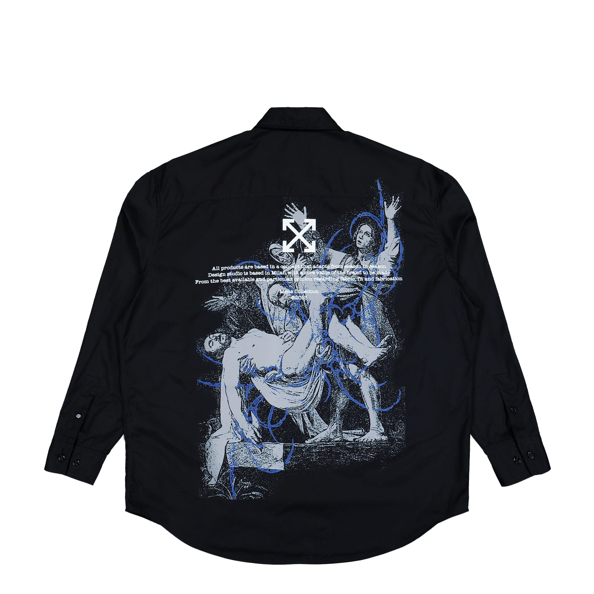 Off-White Faded Painting Popl Over Shirt