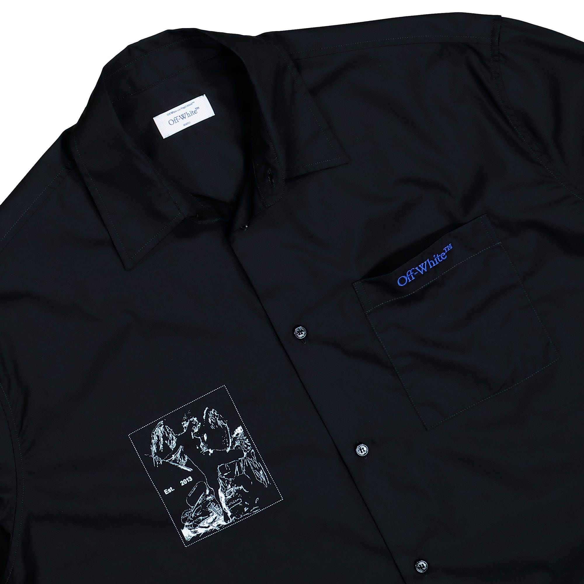 Off-White Faded Painting Popl Over Shirt