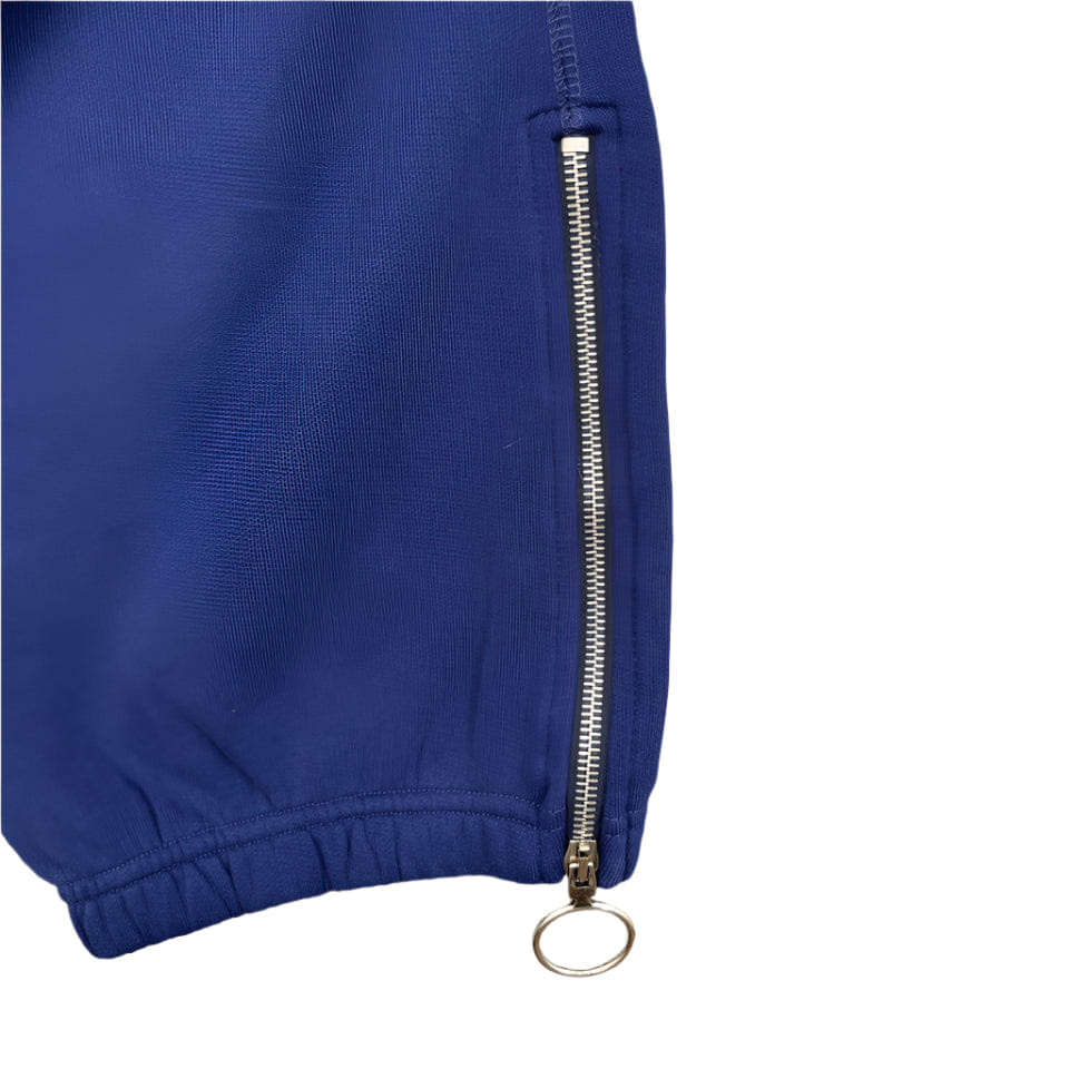 Off - White Rubber Arrow Zip Sweatpants Blue