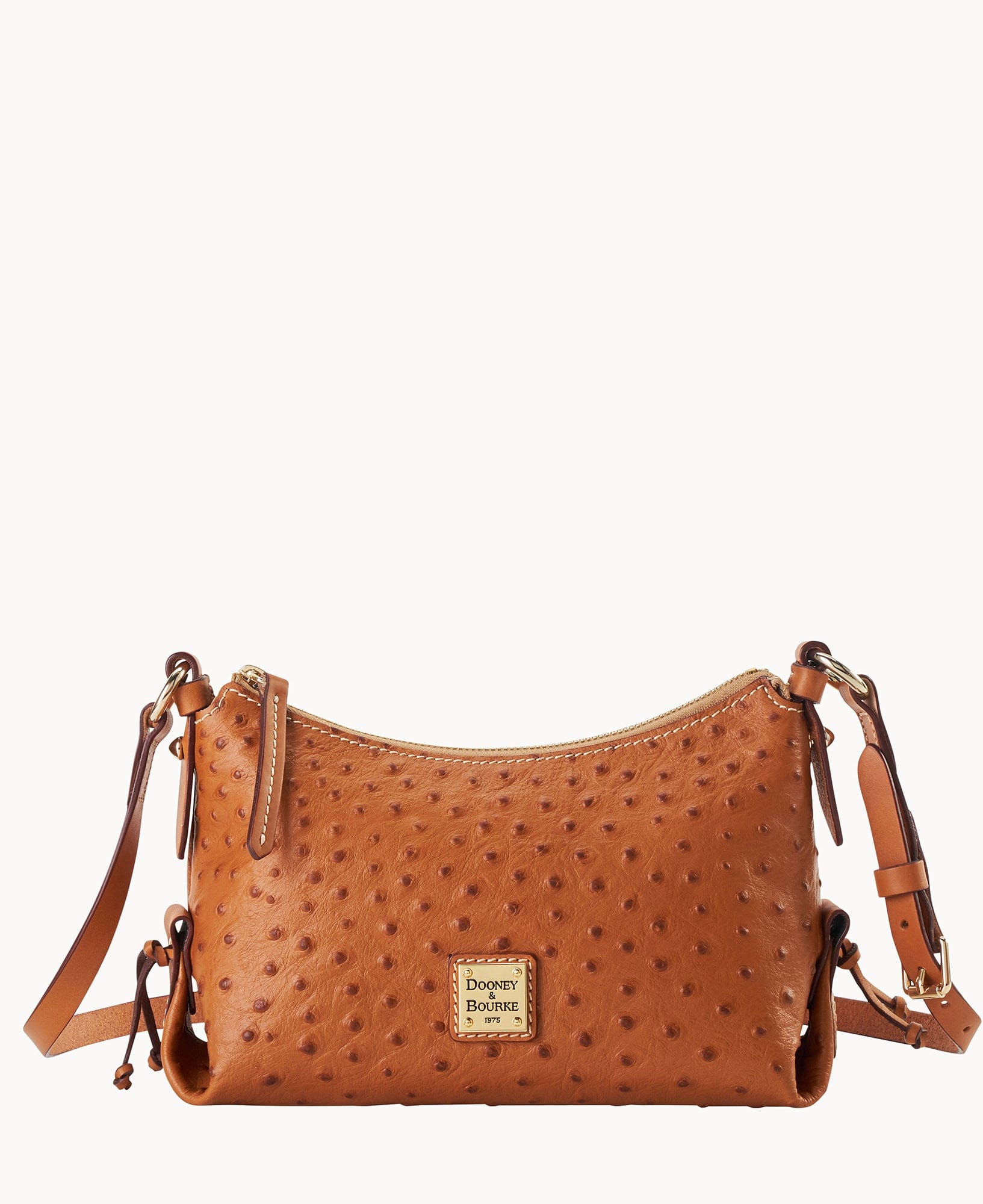 Dooney & Bourke Ostrich Hobo Crossbody 22