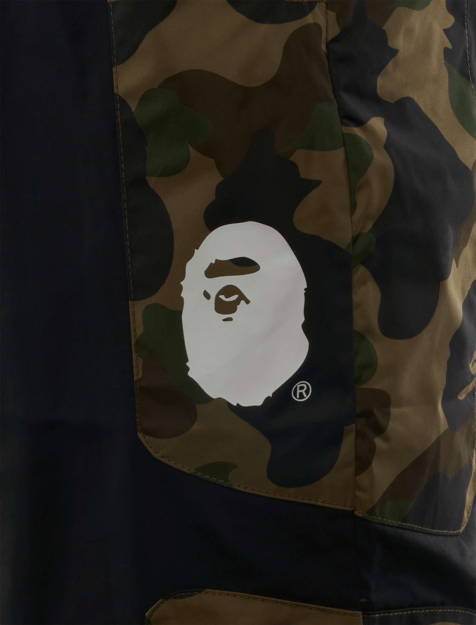 BAPE 1ST CAMO RELAXED FIT TRACK PANTS