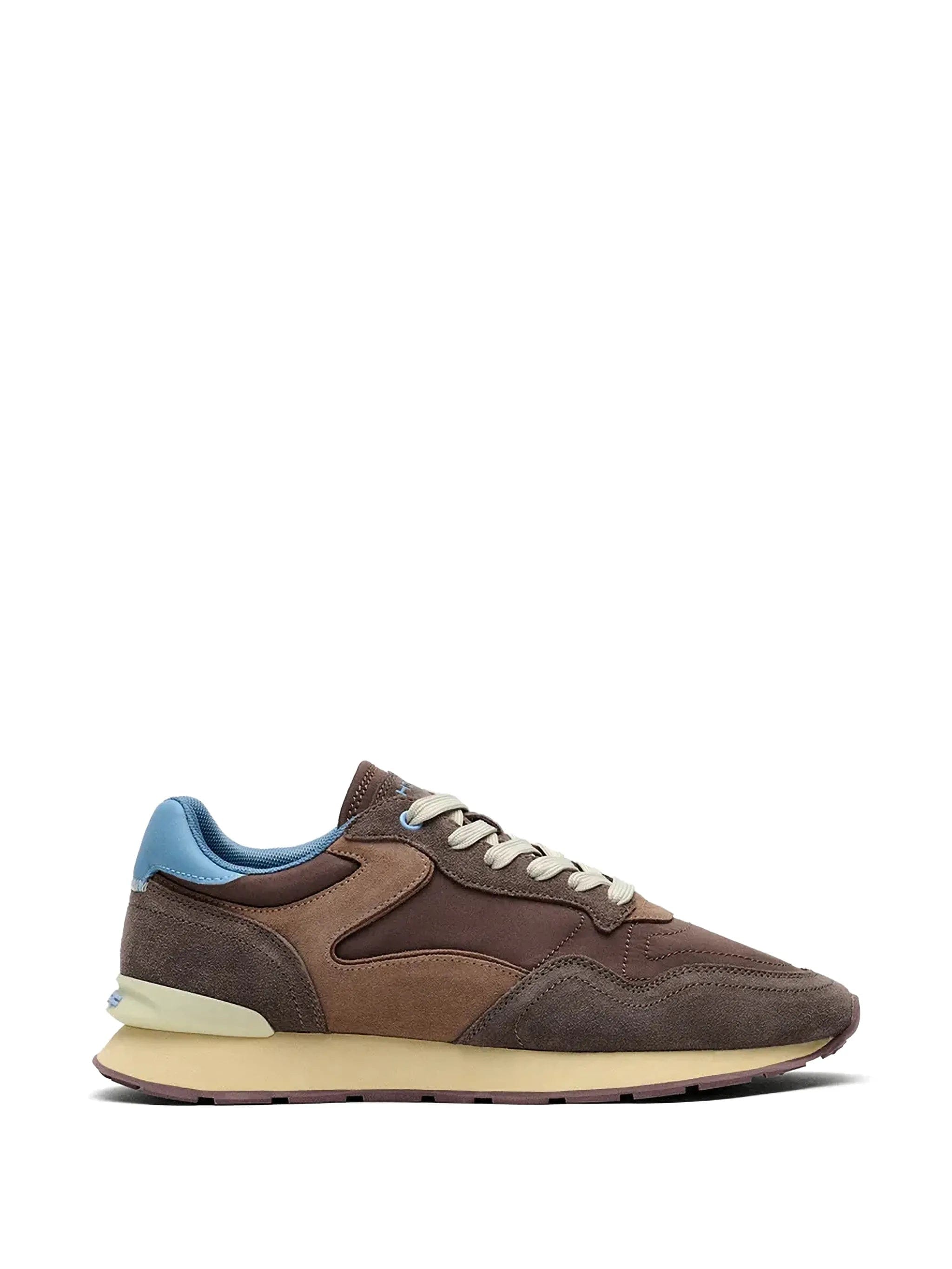 Hoff panelled lace - up sneakers