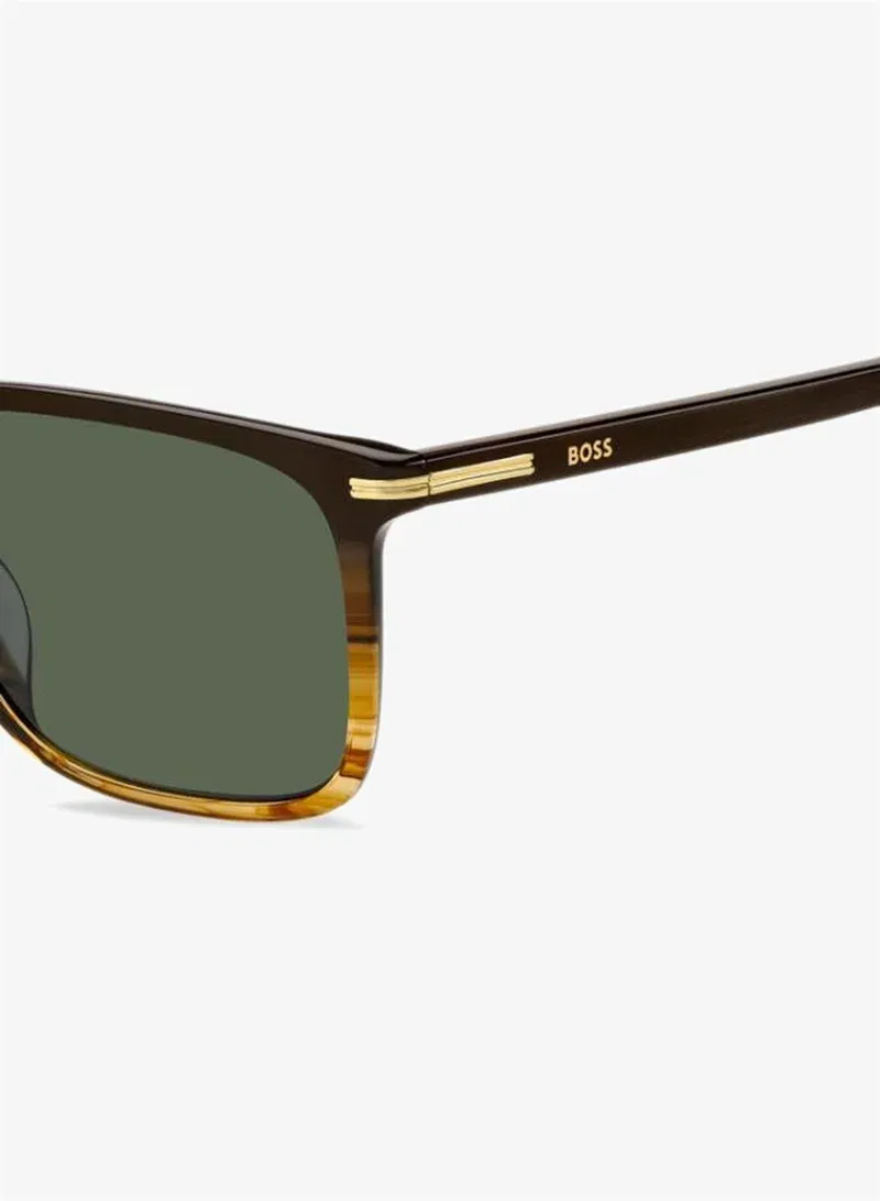 HUGO BOSS Rectangular Sunglasses Frames for Men | Best Price UAE