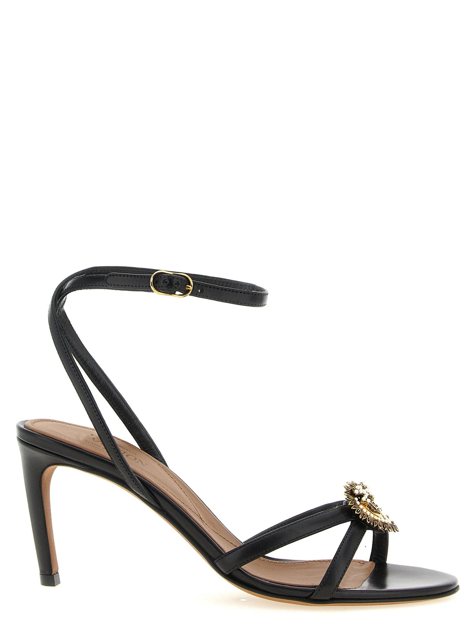 Dolce & Gabbana Devotion Sandal — Black