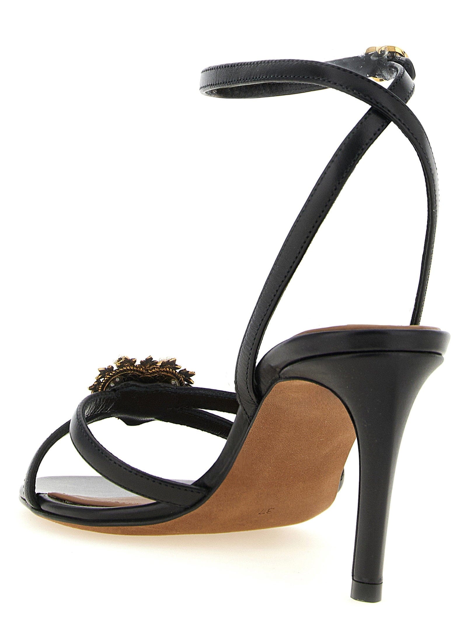 Dolce & Gabbana Devotion Sandal — Black