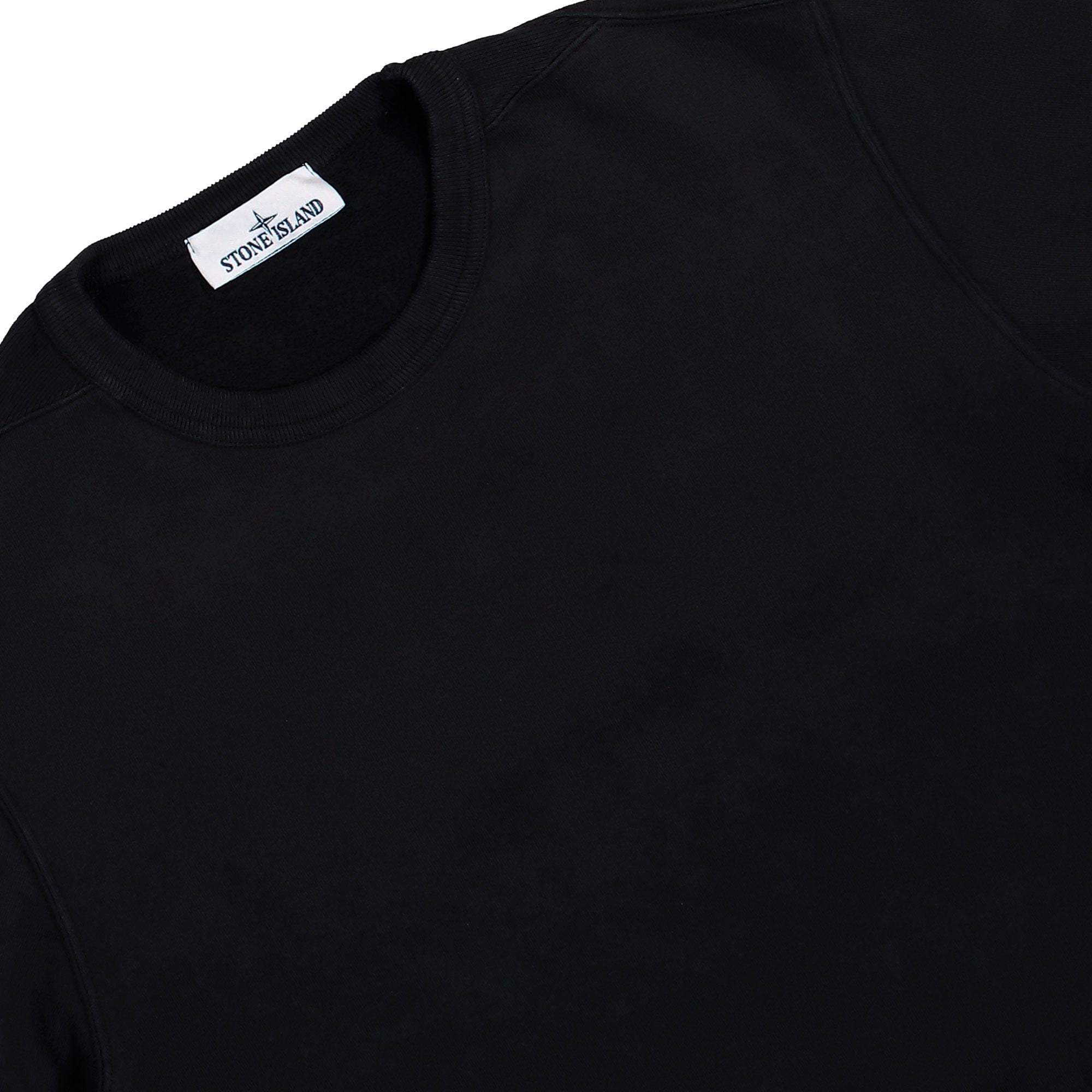 Stone Island Garment Dyed Sweatshirt With Compass Badge