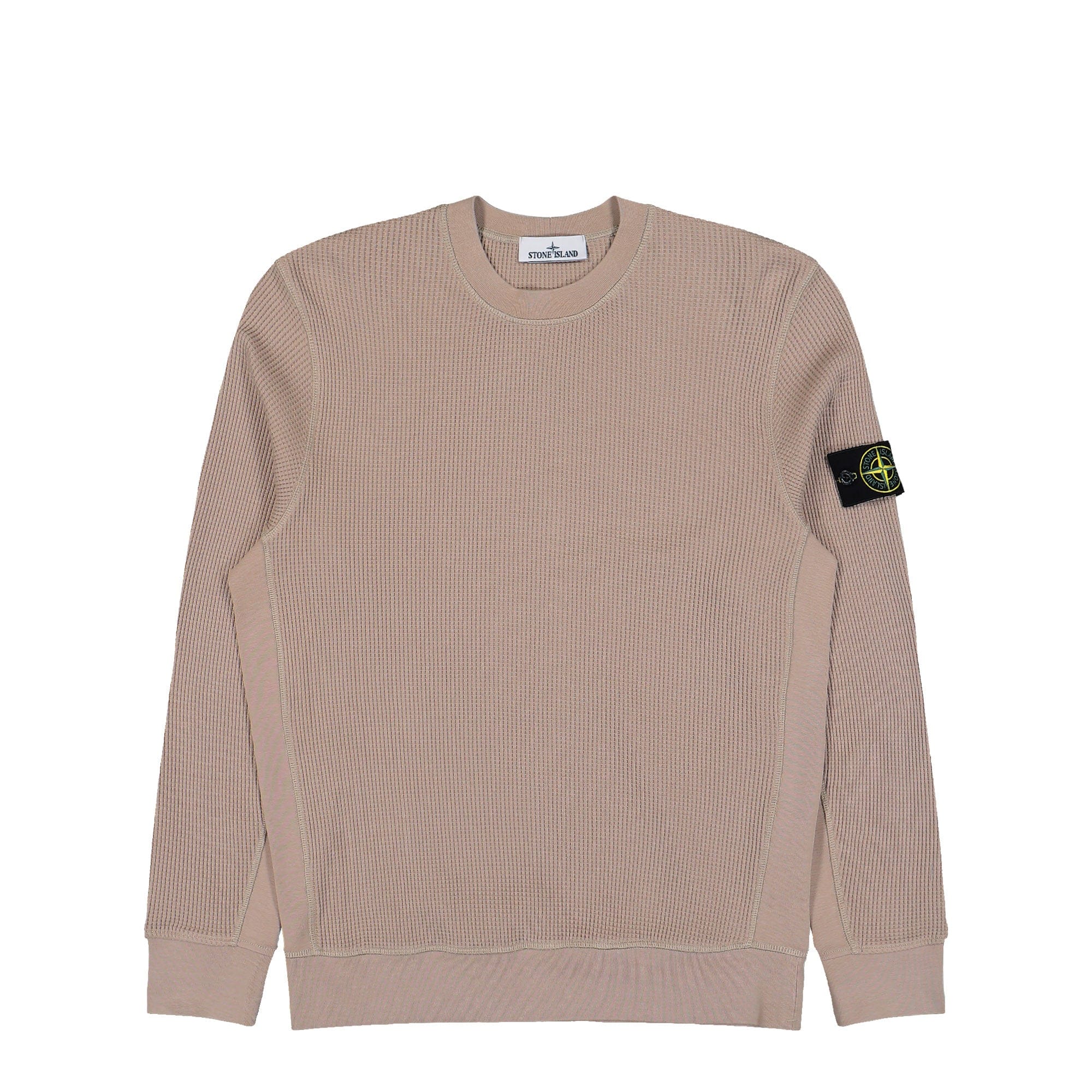 Stone Island Organic Cotton Waffle Fleece Sweatshirt