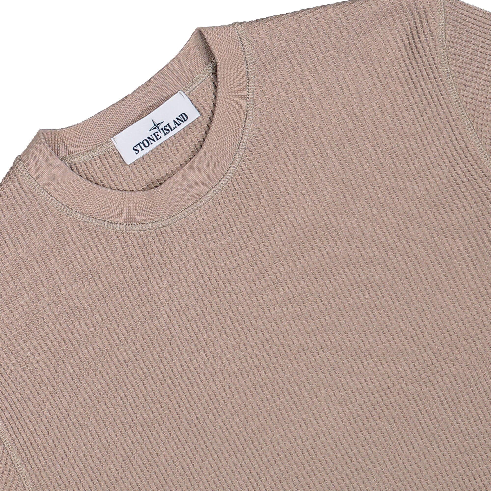 Stone Island Organic Cotton Waffle Fleece Sweatshirt