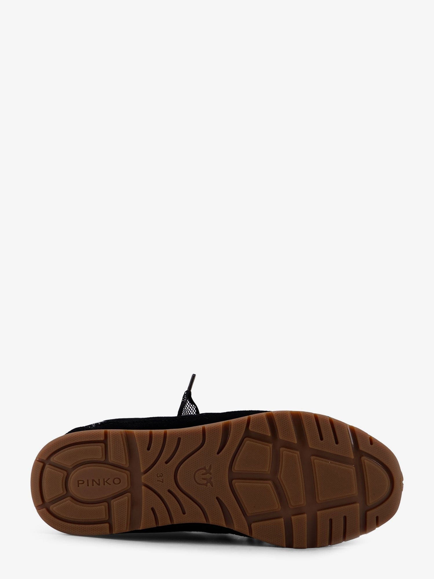 PINKO Yulia suede sneakers with nylon inserts