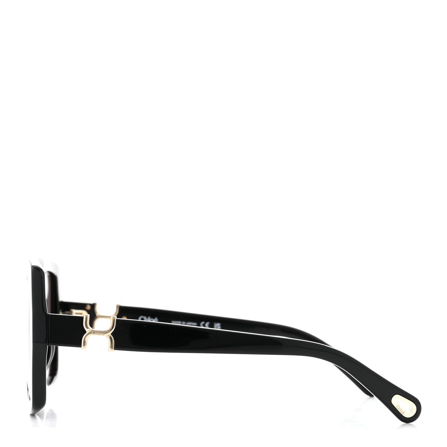 Chloe Oversized Round Sunglasses CH0301S Black