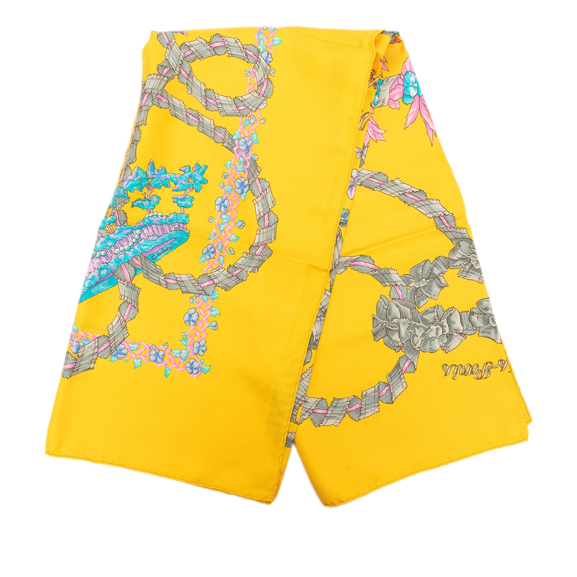 Hermès Le Sacre du Printemps Silk Scarf 90