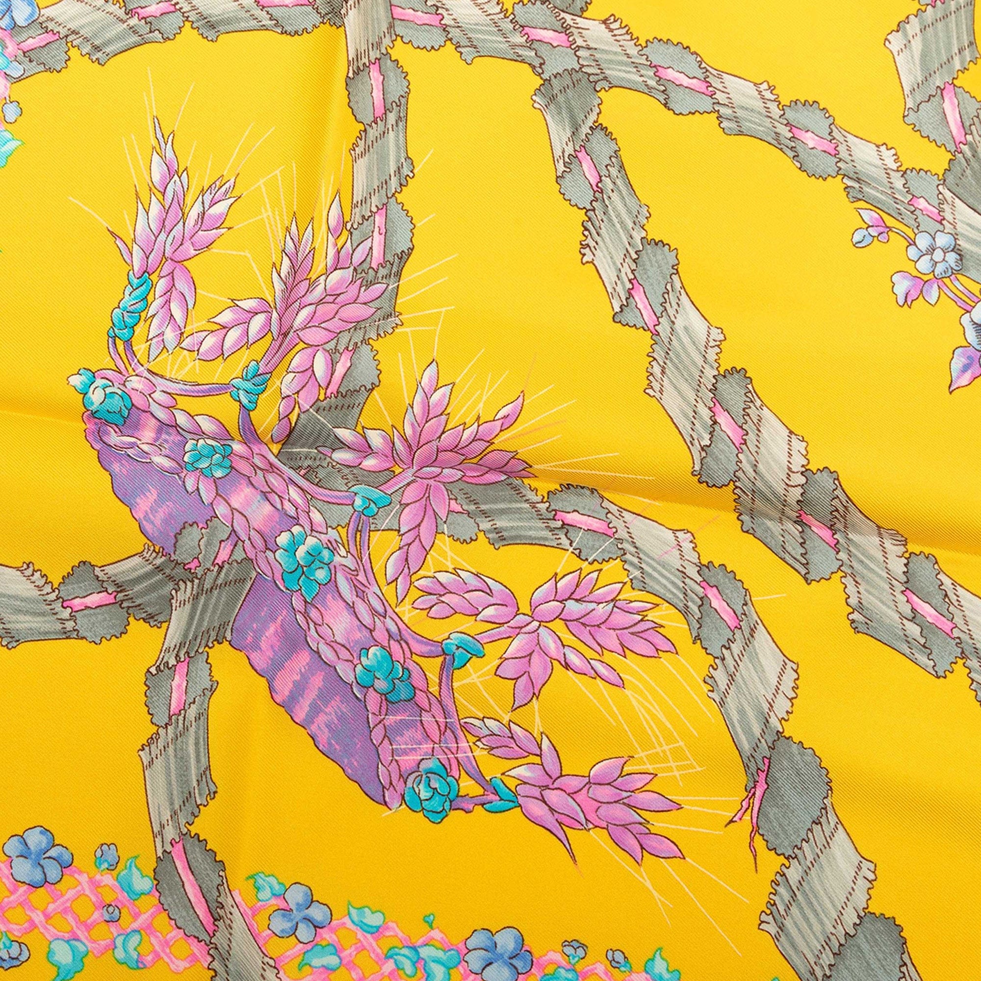 Hermès Le Sacre du Printemps Silk Scarf 90