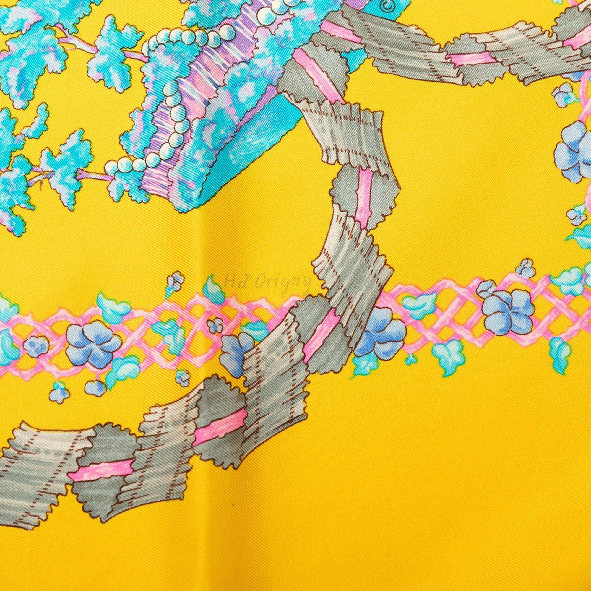 Hermès Le Sacre du Printemps Silk Scarf 90