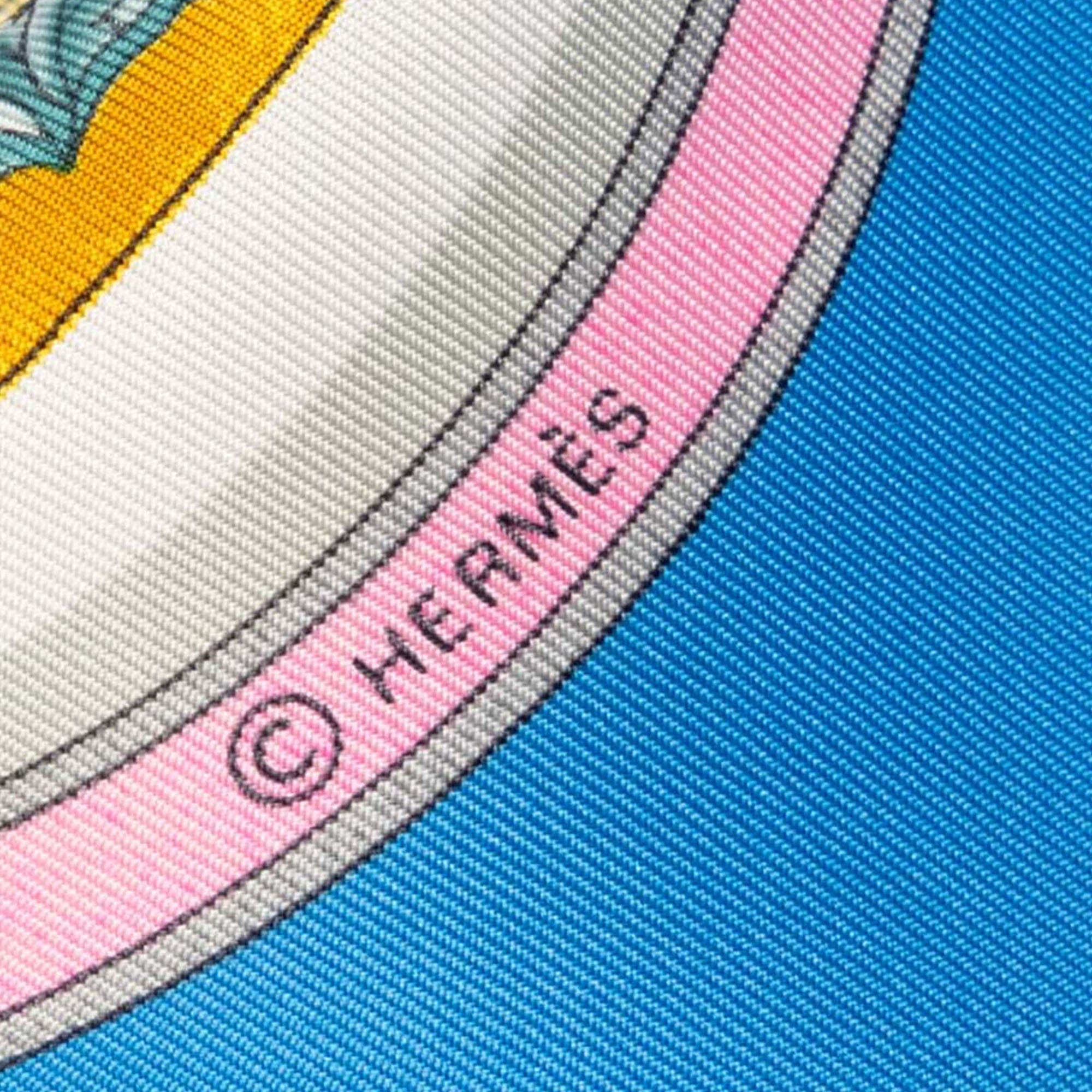Hermès Qu Importe Le Flacon Silk Scarf 90