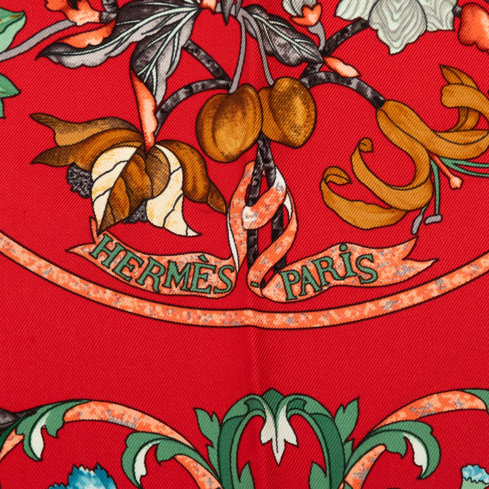 Hermès Pierres D Orient Et D Occident Silk Scarf