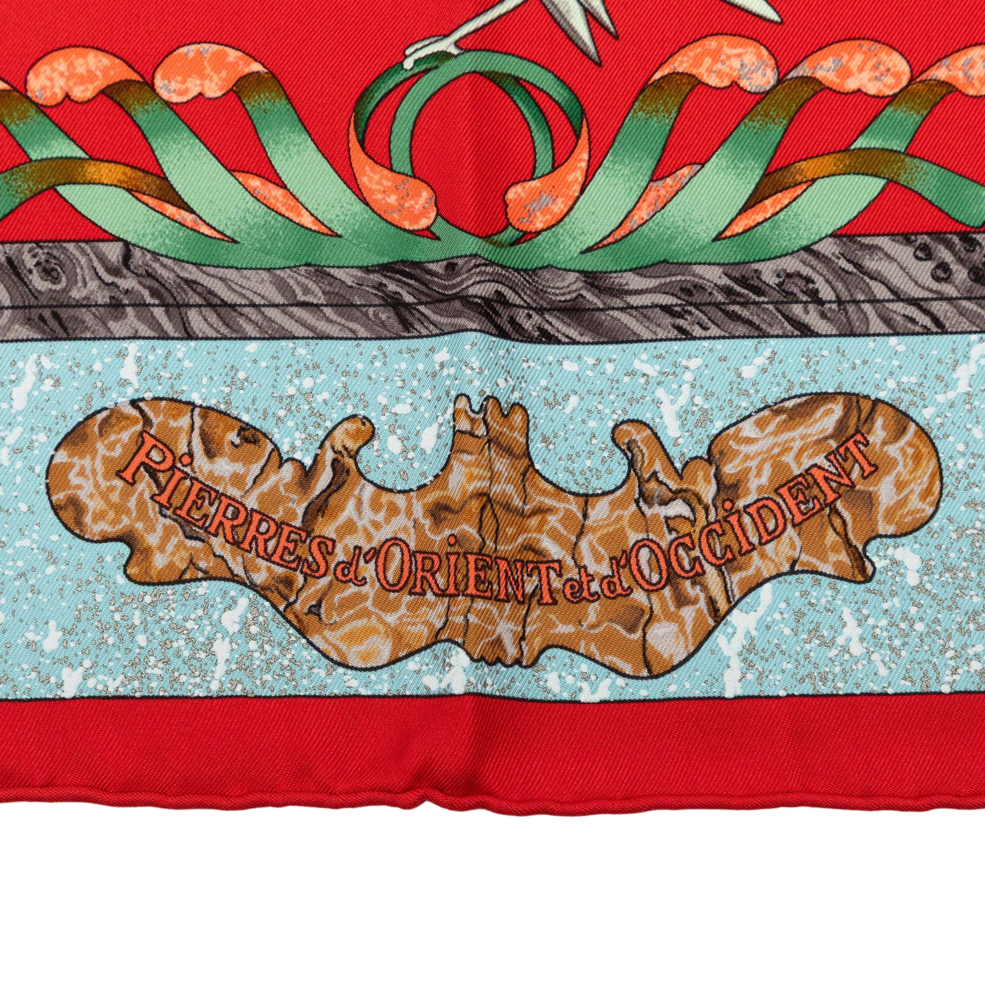 Hermès Pierres D Orient Et D Occident Silk Scarf