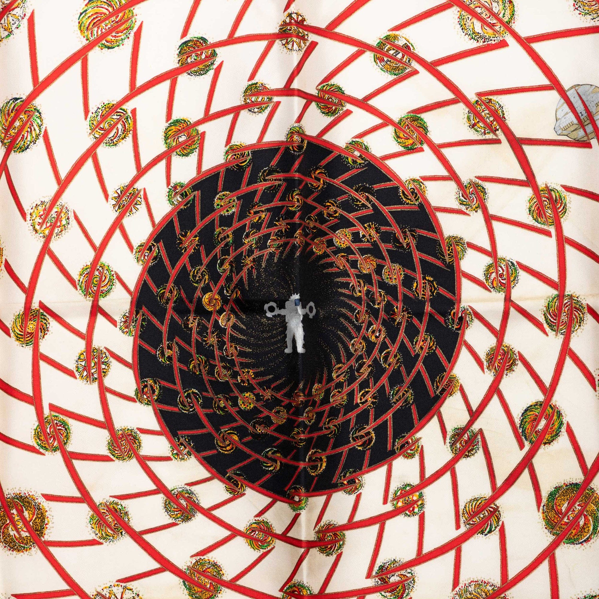 Hermès Les Feux de L Espace Silk Scarf 90
