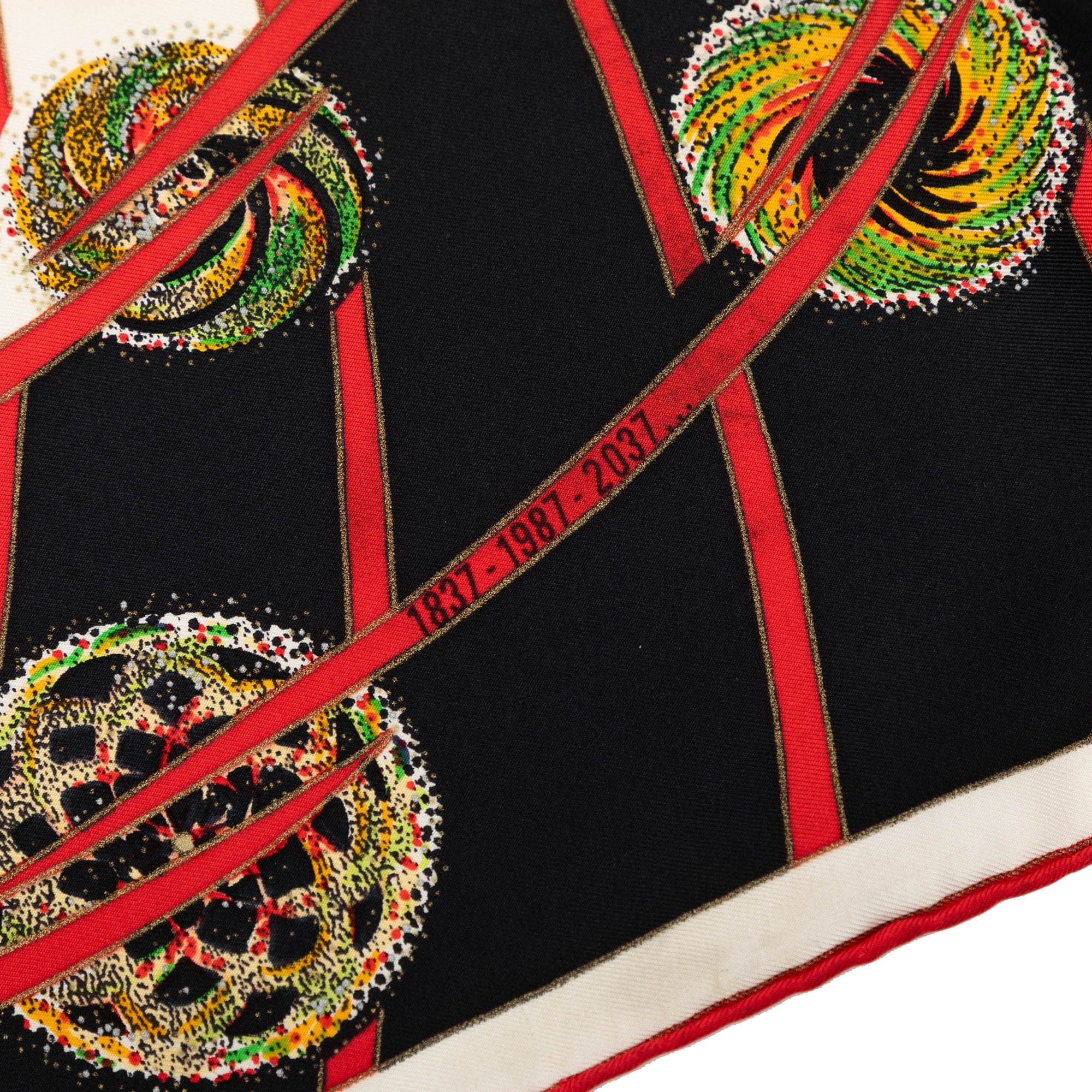 Hermès Les Feux de L Espace Silk Scarf 90