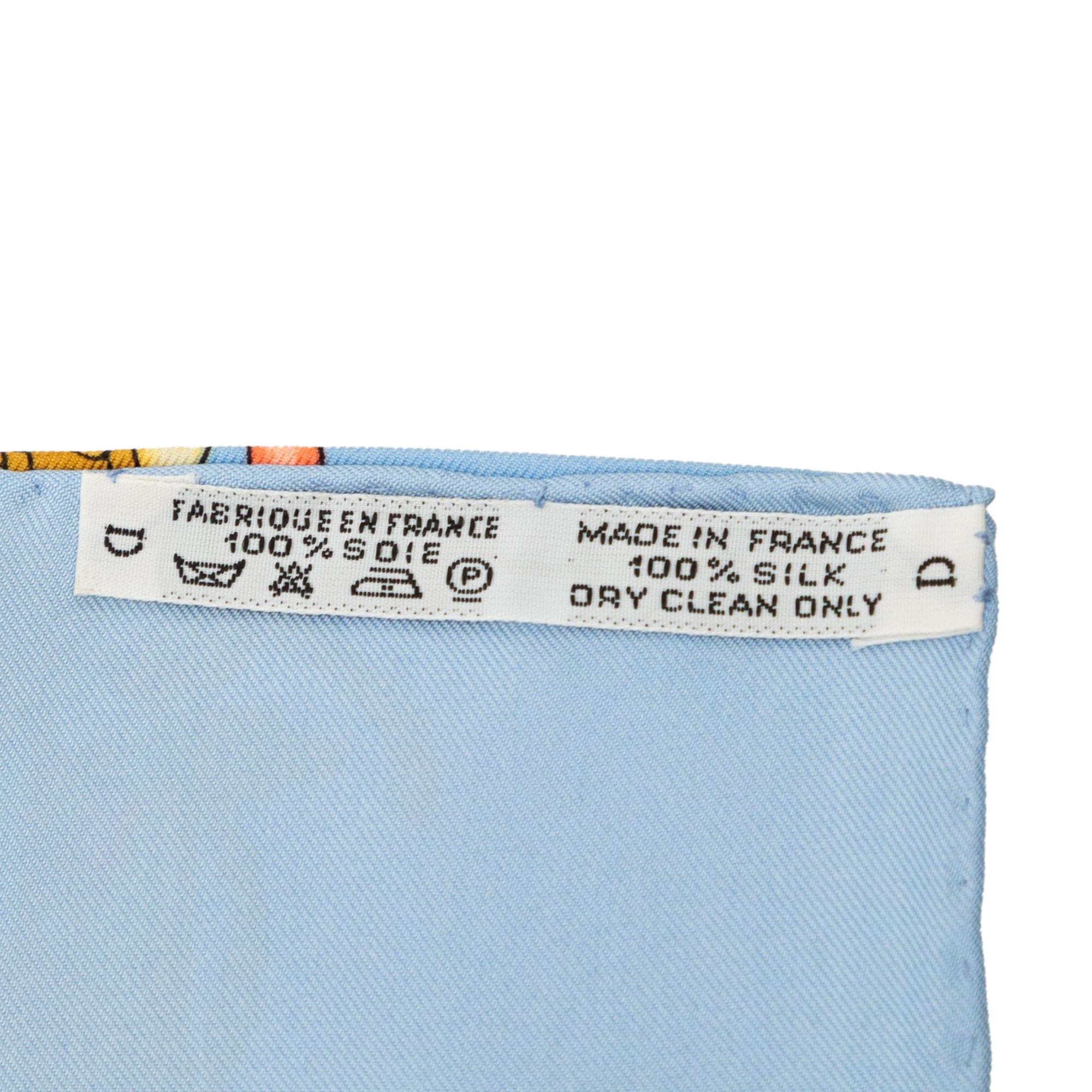 Hermès Vaisseaux et Fregates Silk Scarf 90