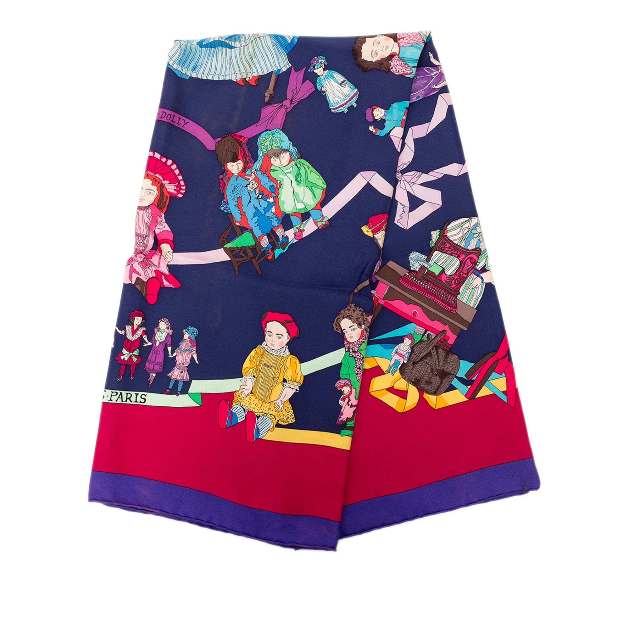 Hermès Hello Dolly Silk Scarf 90