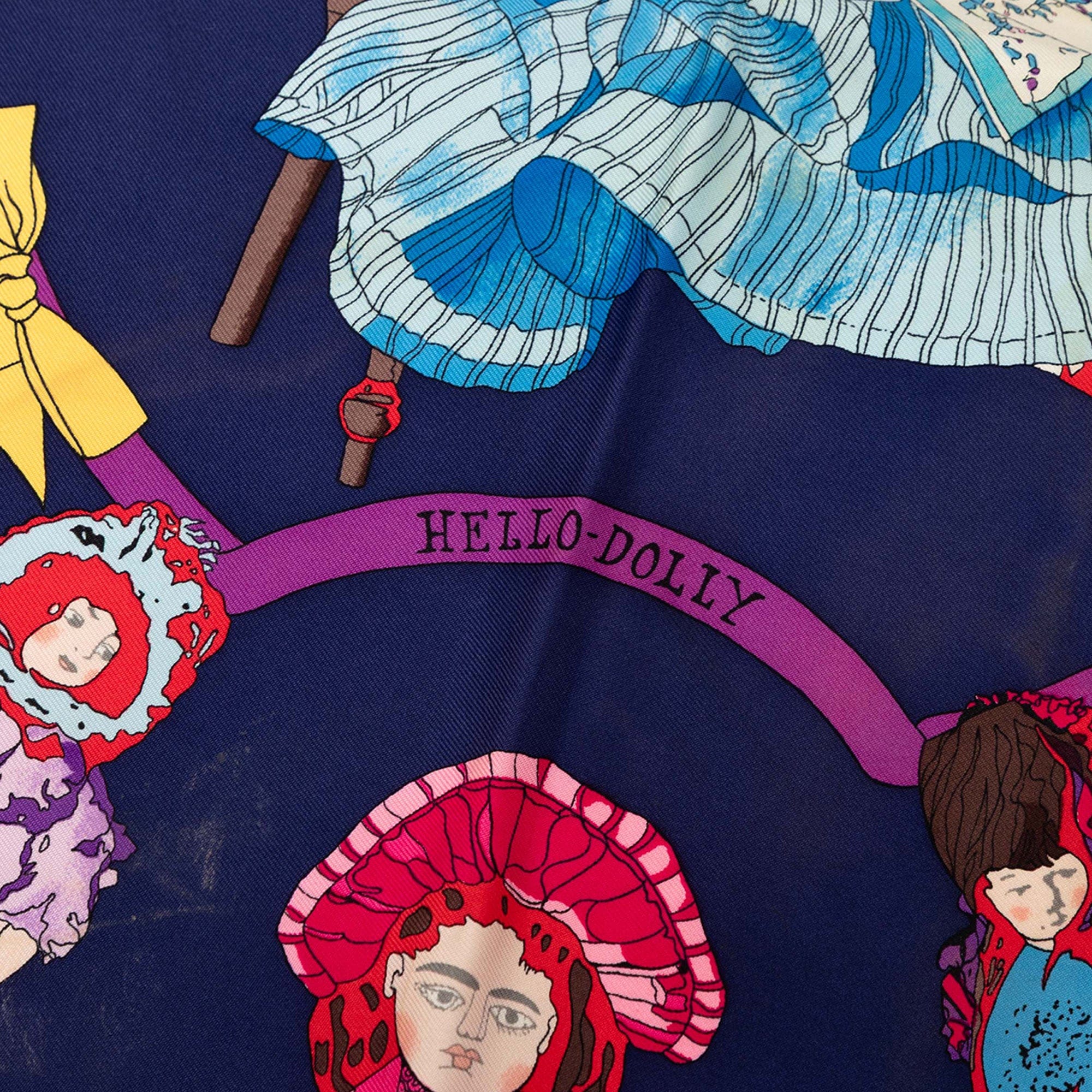 Hermès Hello Dolly Silk Scarf 90