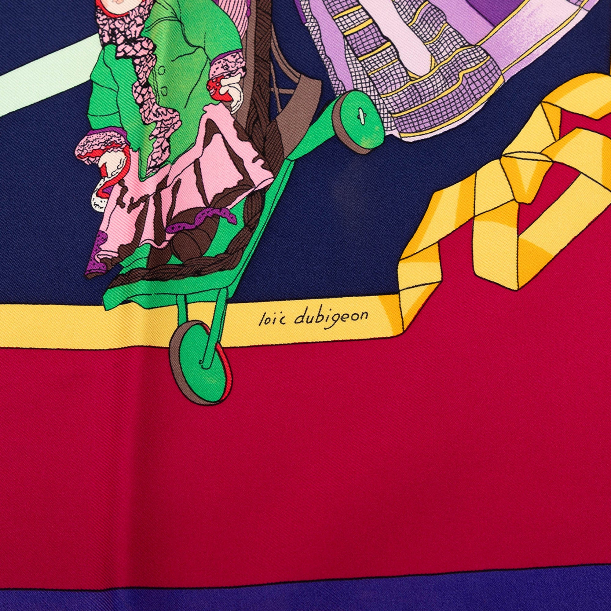 Hermès Hello Dolly Silk Scarf 90