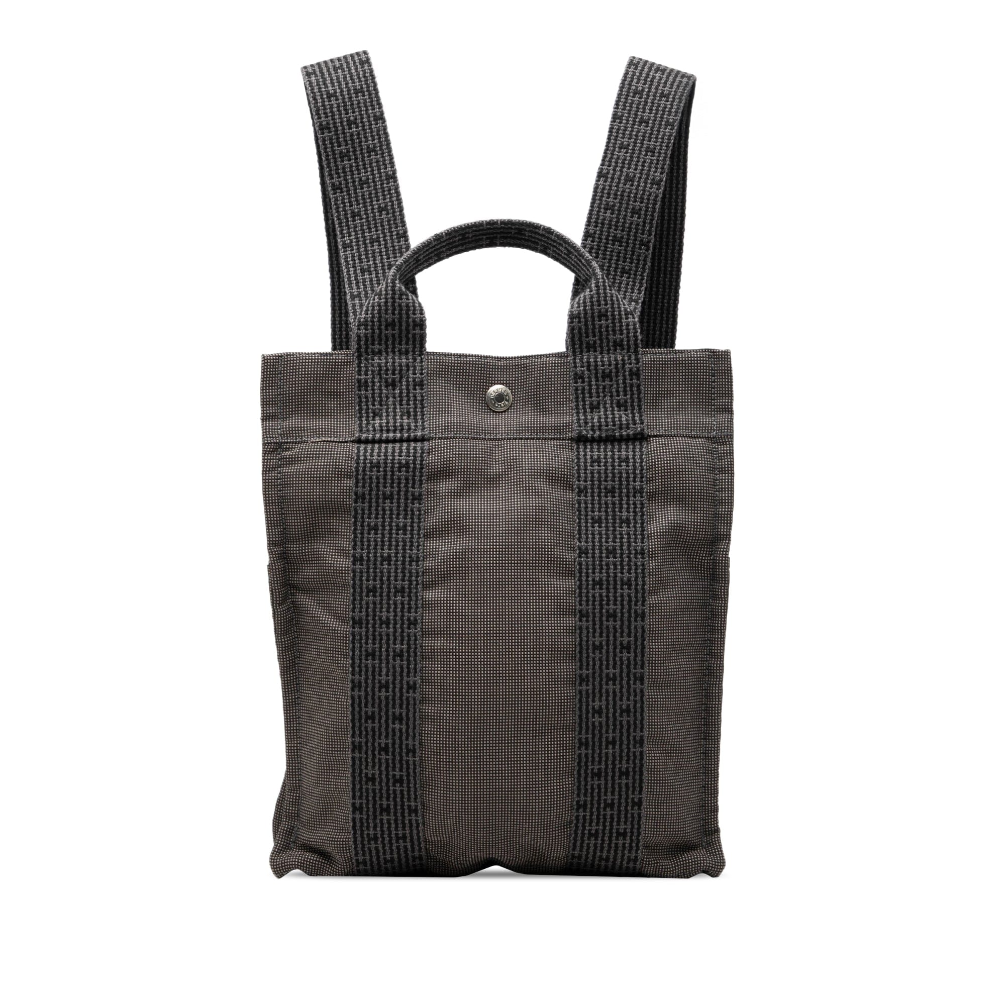 Hermès Canvas Herline Backpack PM