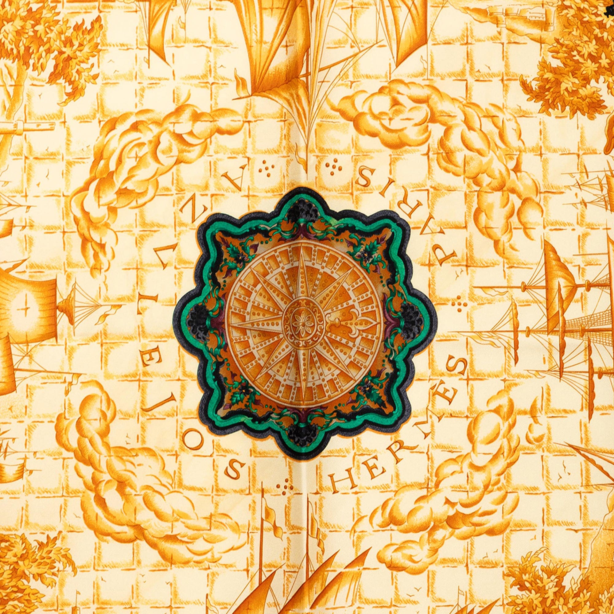 Hermès Azulejos Silk Scarf 90