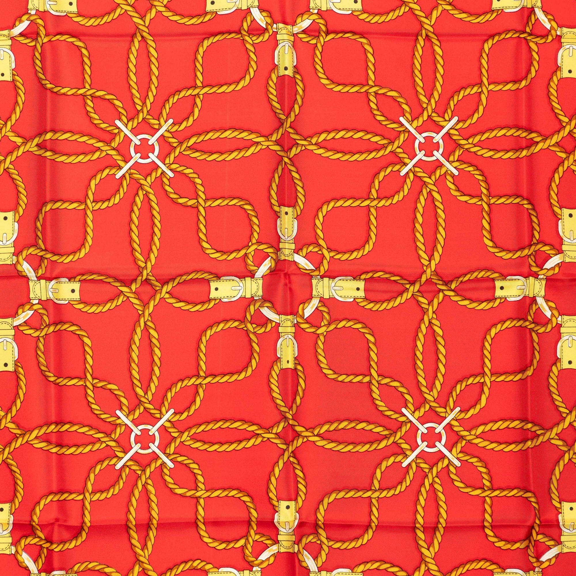 Hermès Cordelieres Silk Scarf