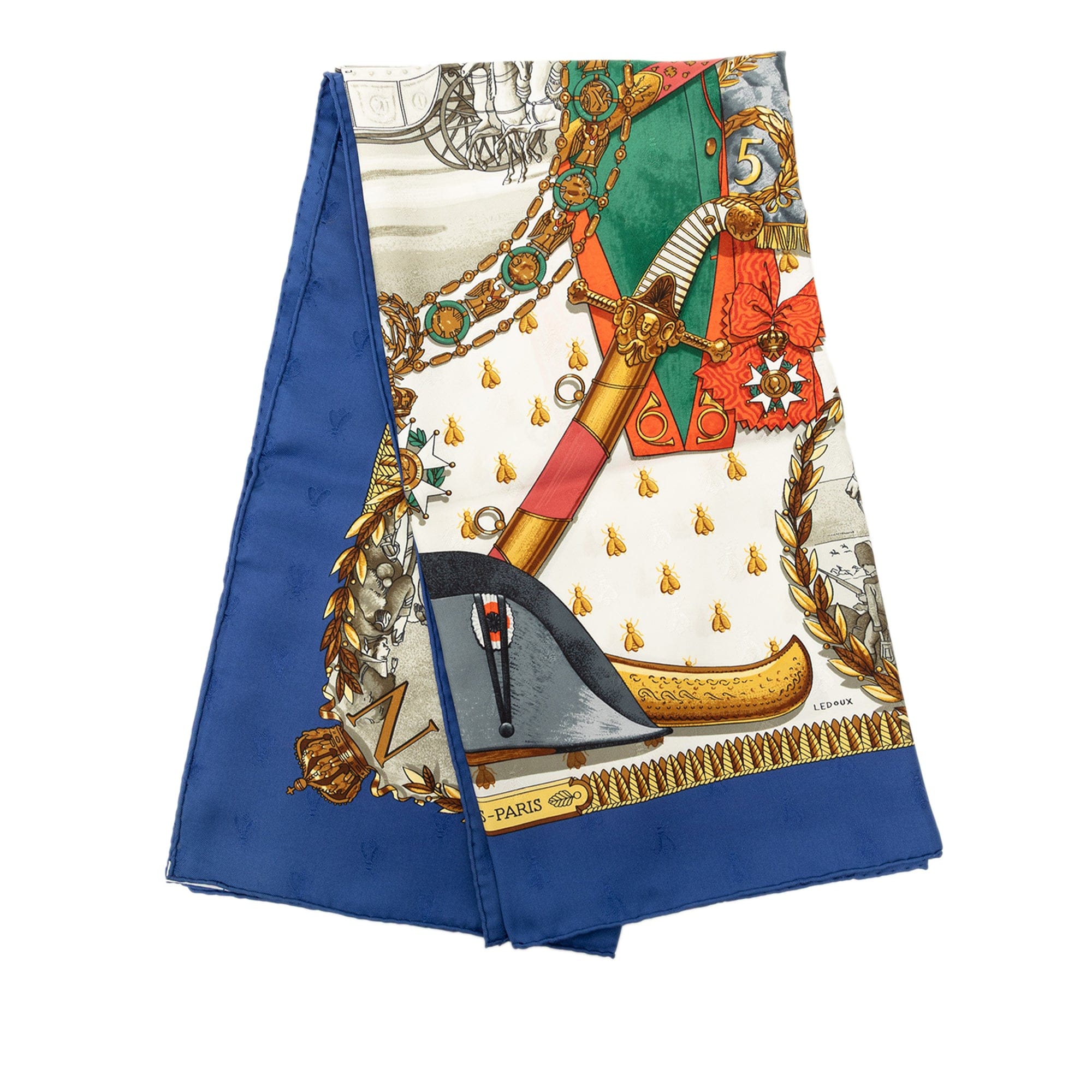 Hermès Napoleon Silk Scarf 90