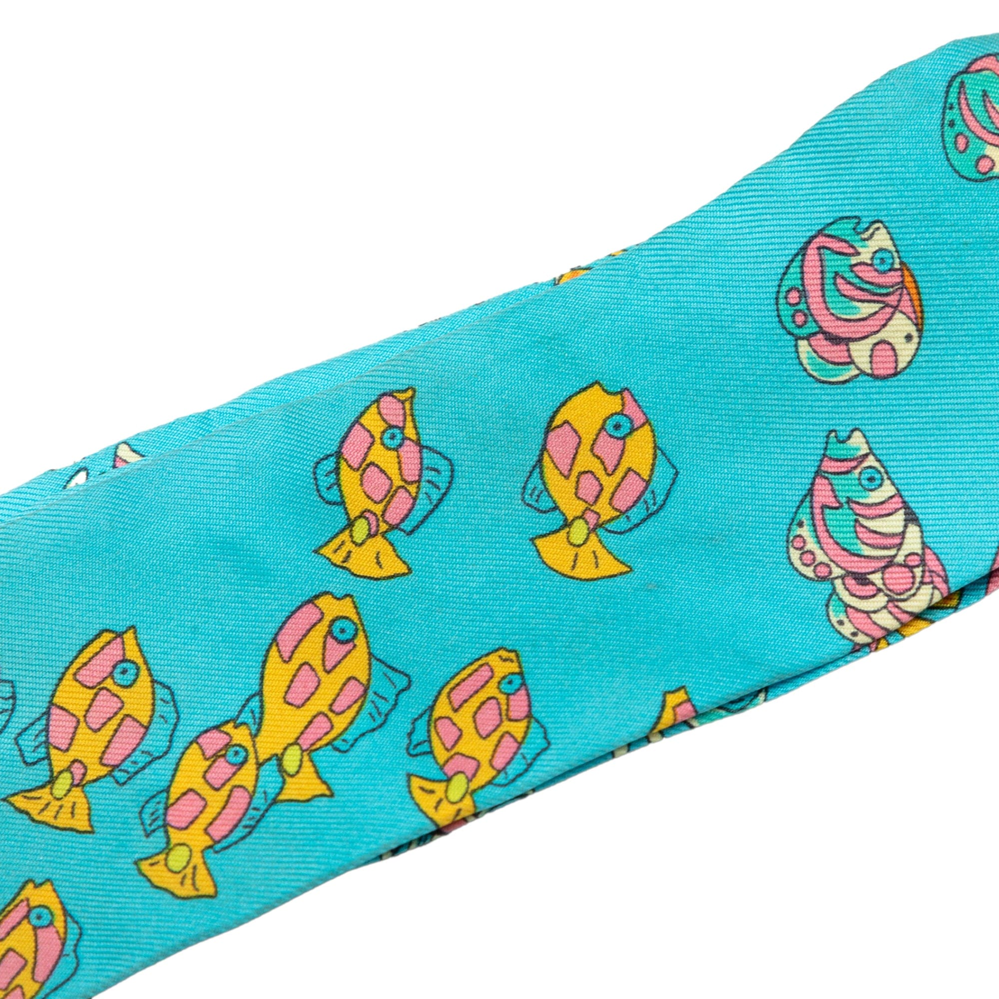 Hermès Rencontre Oceane Twilly Silk Scarf