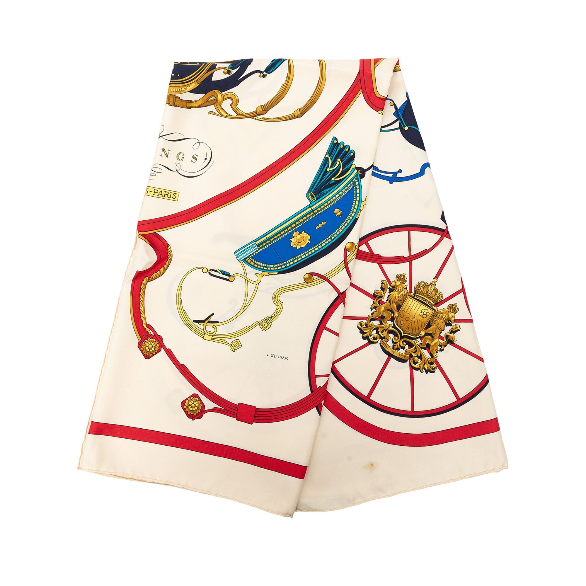 Hermès Springs Silk Scarf 90