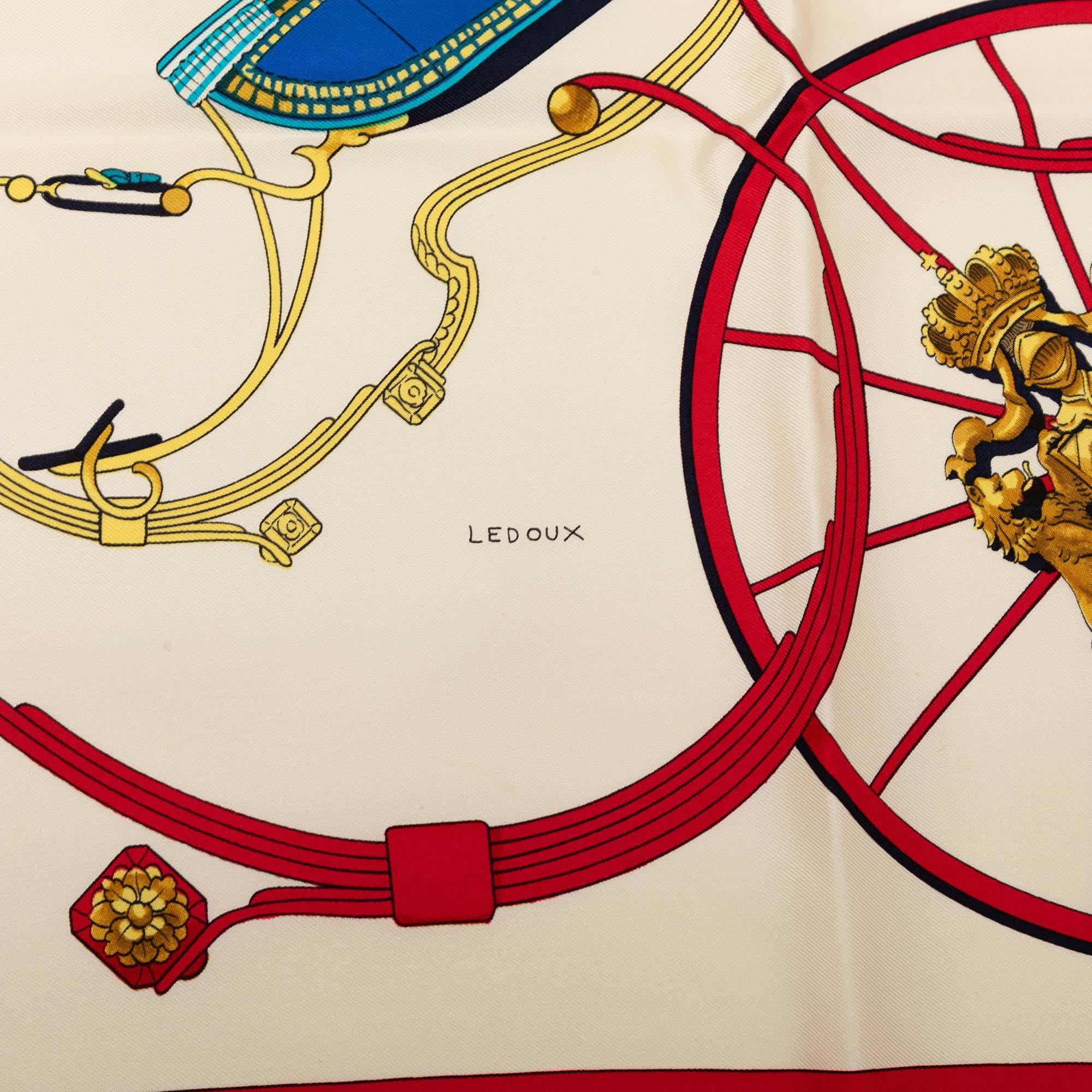 Hermès Springs Silk Scarf 90