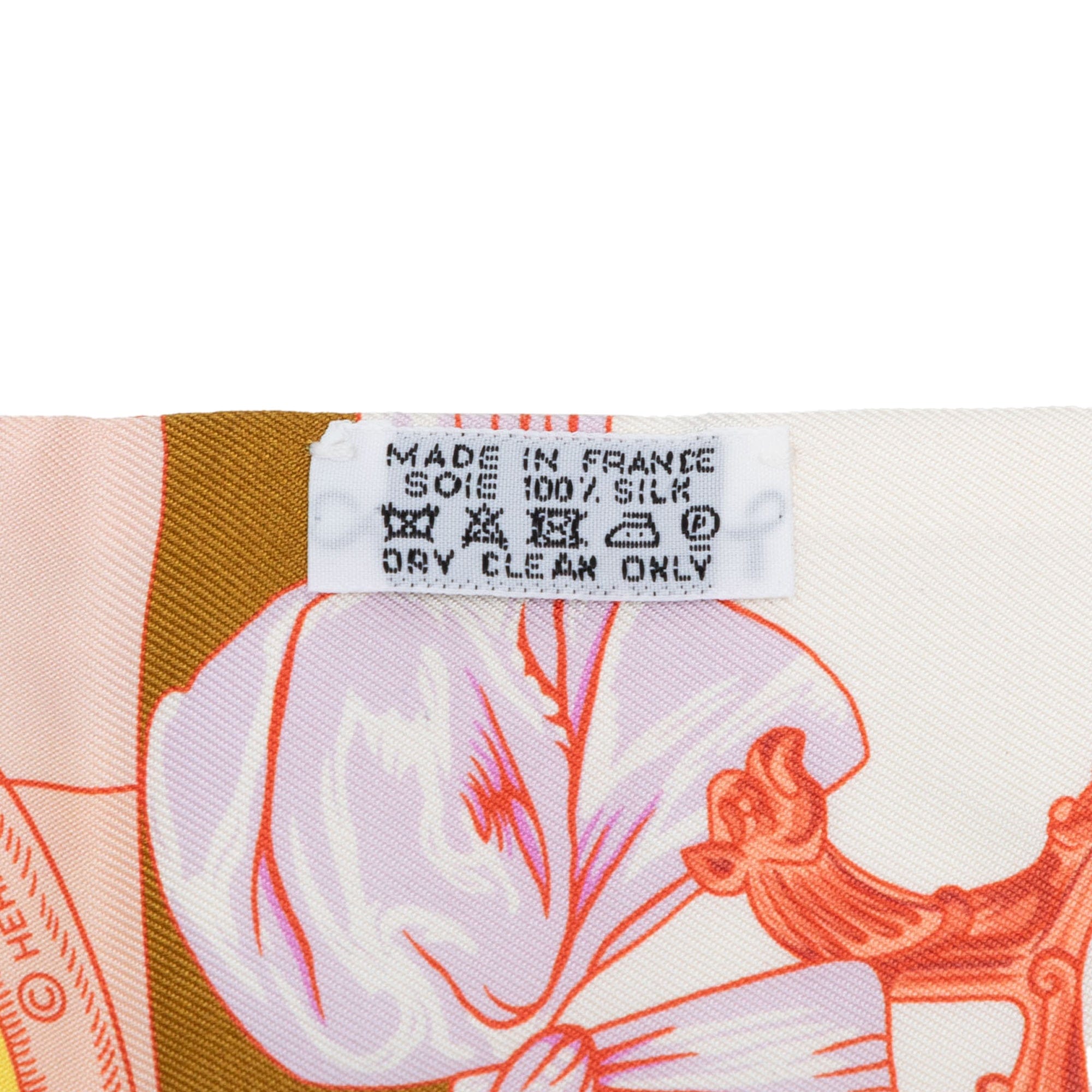 Hermès Cavalleria d Etriers Silk Twilly Scarf