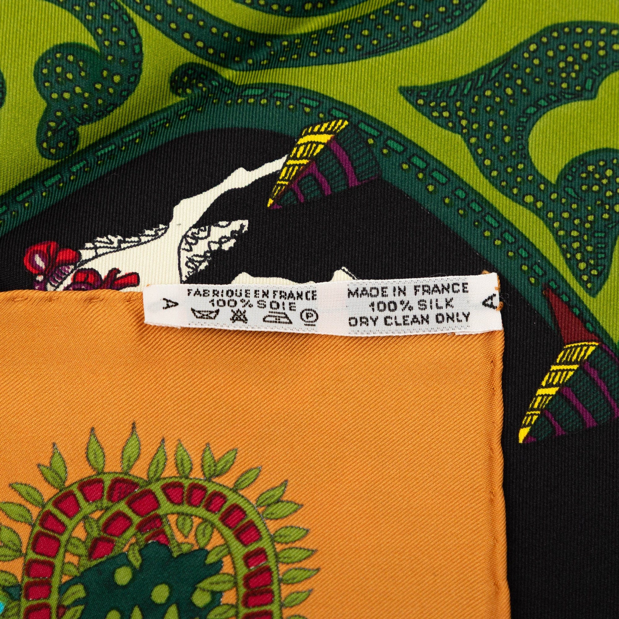 Hermès Le Paradis du Roy Silk Scarf 90