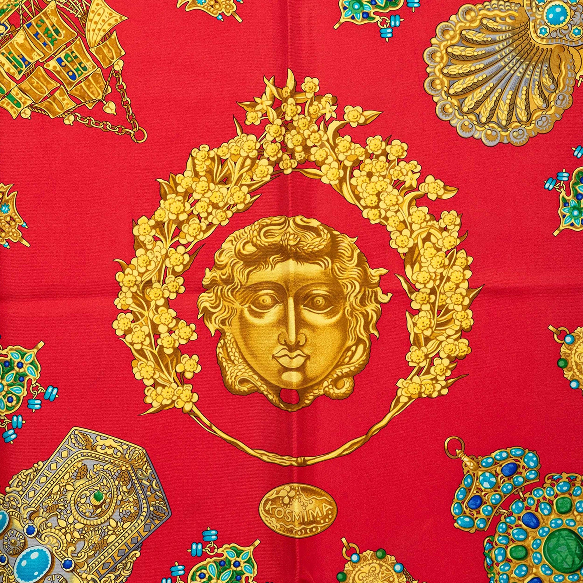 Hermès Kosmima Silk Scarf 90