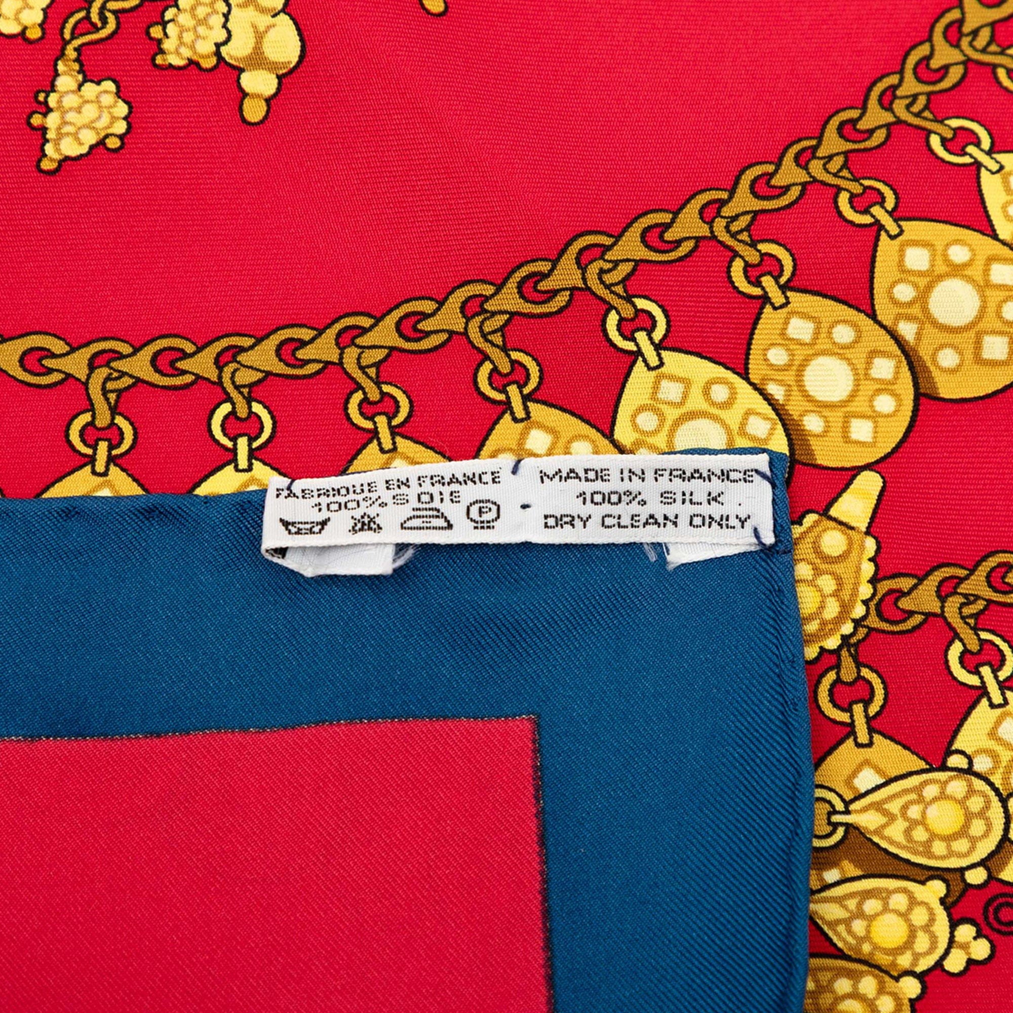 Hermès Kosmima Silk Scarf 90